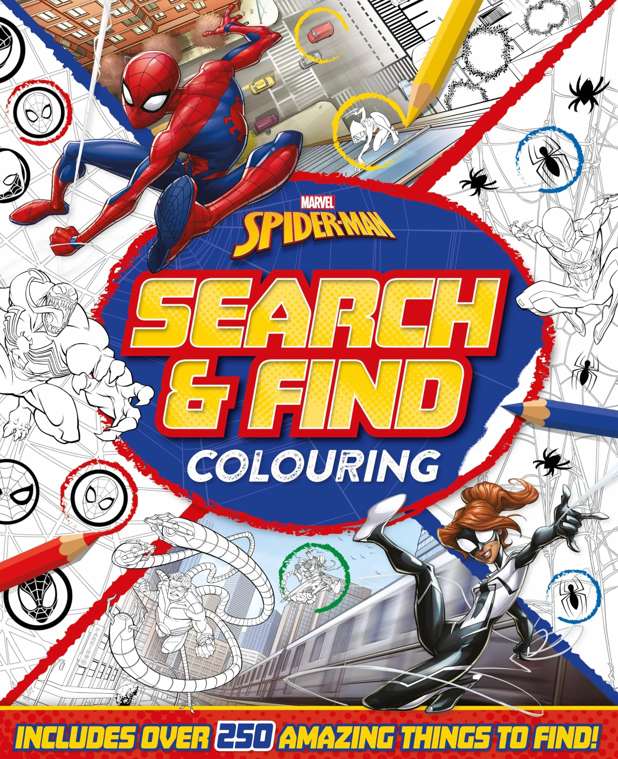 Marvel Spider-Man Story Book and Activity Book Set