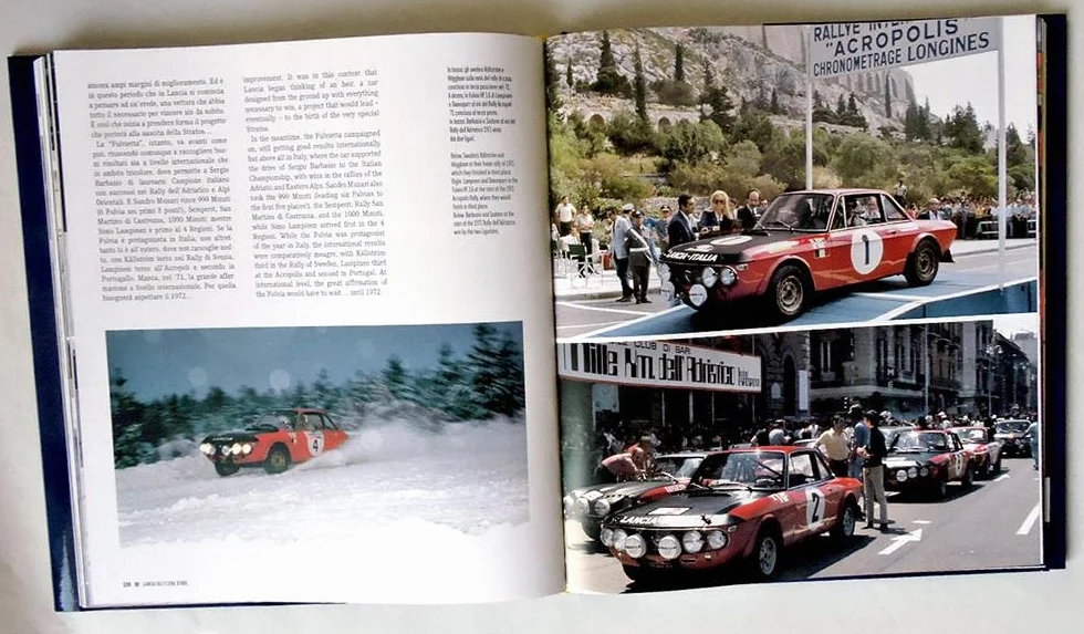 Lancia Rally. L'era d'oro. Appia-Flaminia-Flavia-Fulvia-Beta-Stratos. Ediz. italiana e inglese: The Golden Age