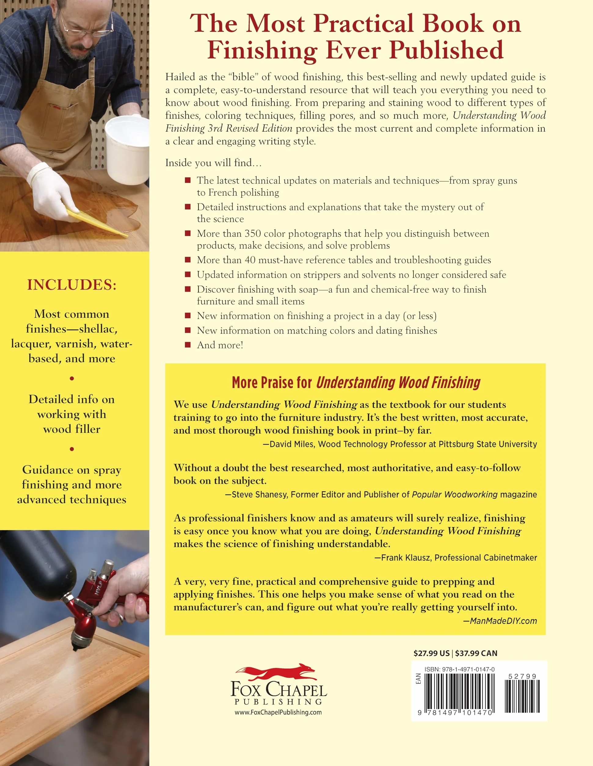 Understanding Wood Finishing, 3rd Revised Edition: How to Select and Apply the Right Finish