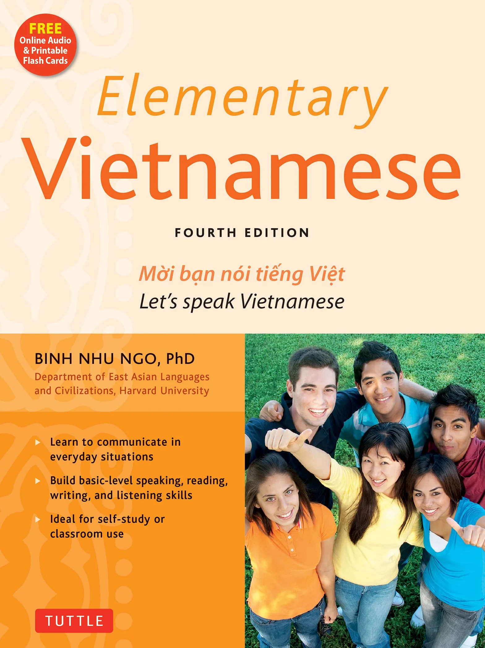 Elementary Vietnamese: Let's Speak Vietnamese, Revised and Updated Fourth Edition (Free Online Audio and Printable Flash Cards)