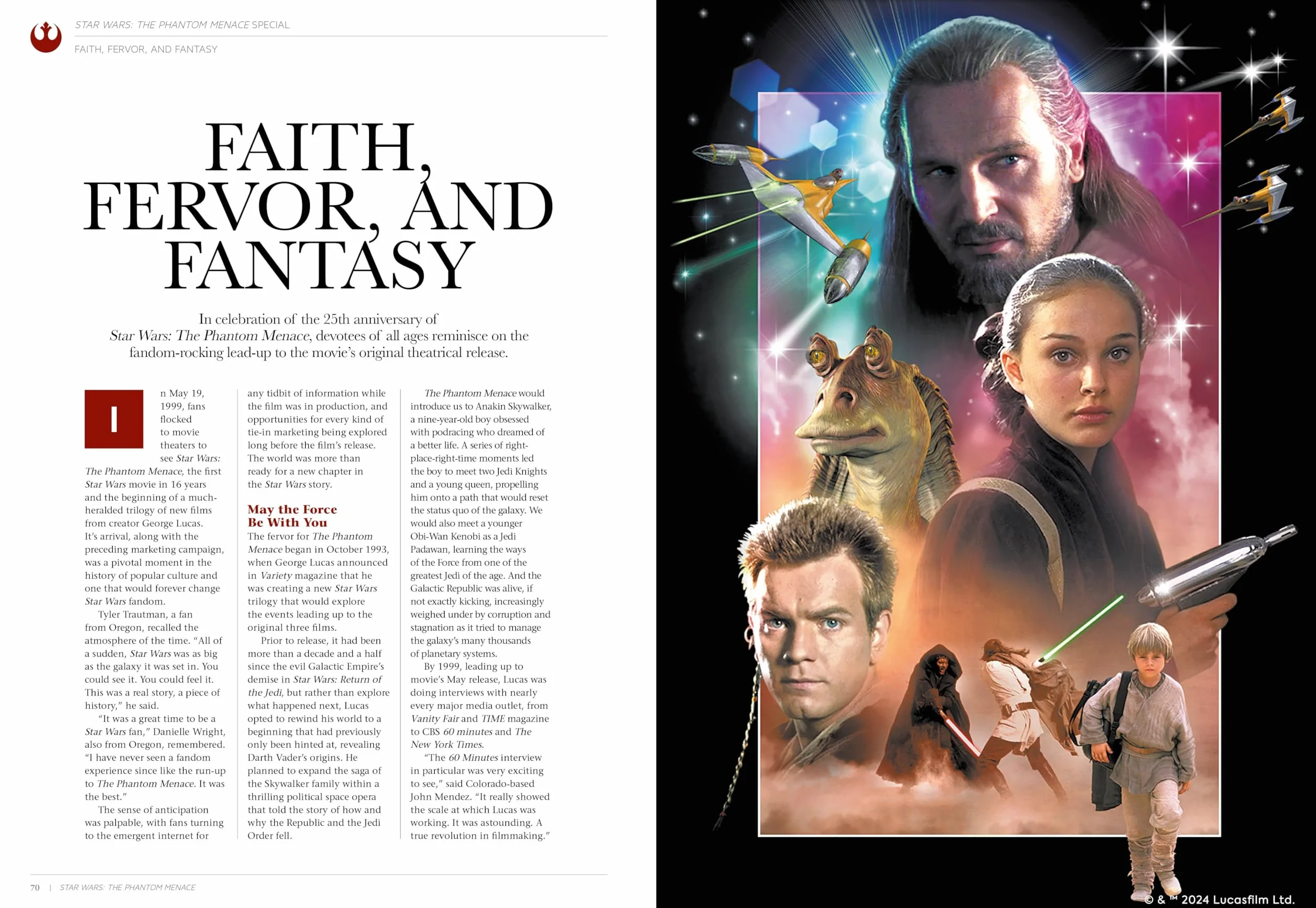 Star Wars Insider Presents the Phantom Menace 25 Year Anniversary Special: Episode 1: the Phantom Menace