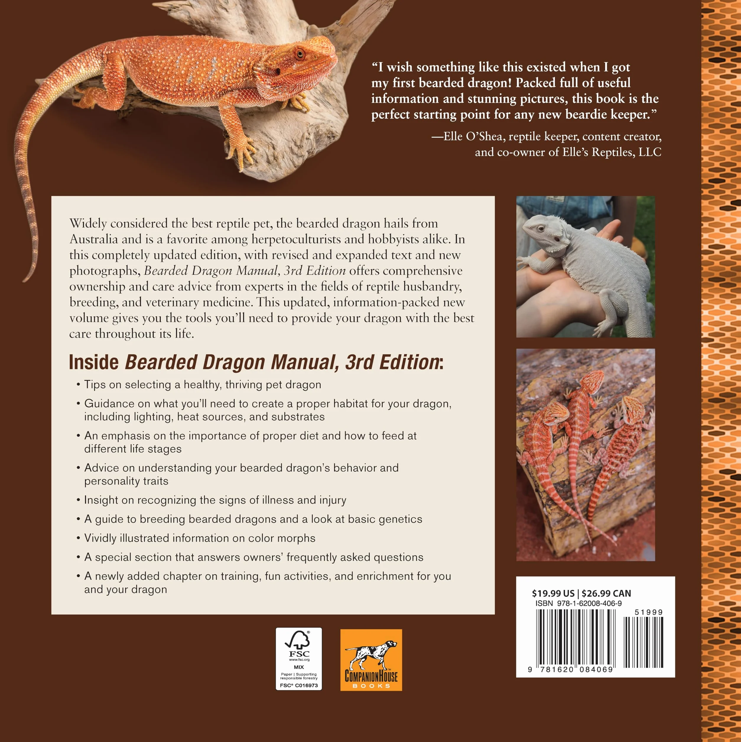 Bearded Dragon Manual, 3rd Edition: Expert Advice for Keeping and Caring for a Healthy Bearded Dragon
