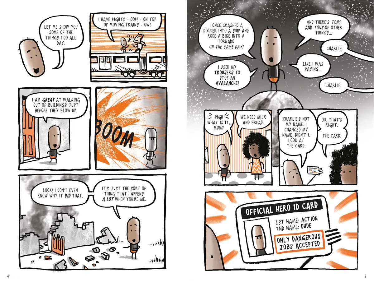 Action Dude: Book 1: an action-packed full-colour graphic novel perfect for readers 8+