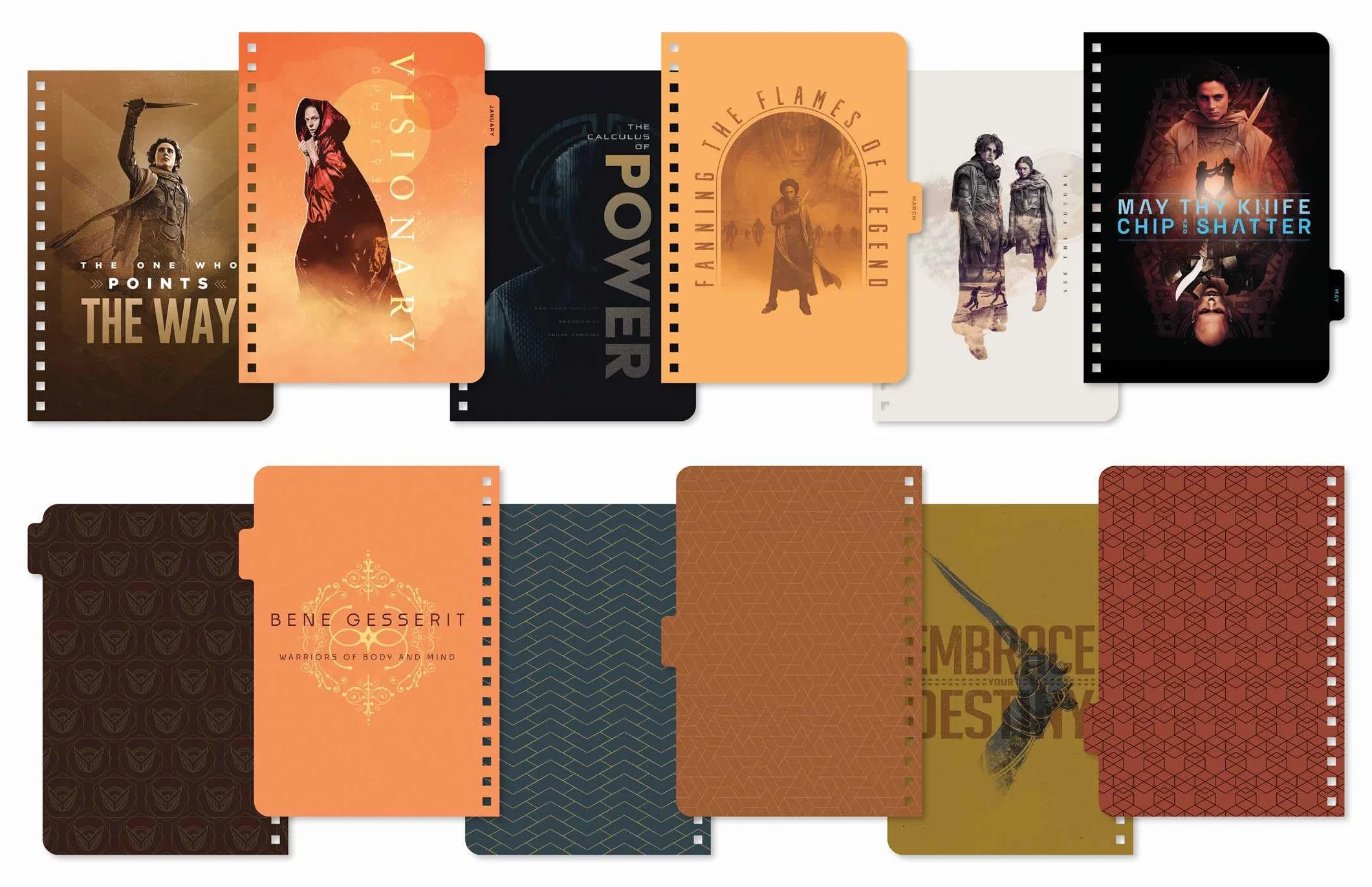 2026 Dune 13-Month Weekly Planner