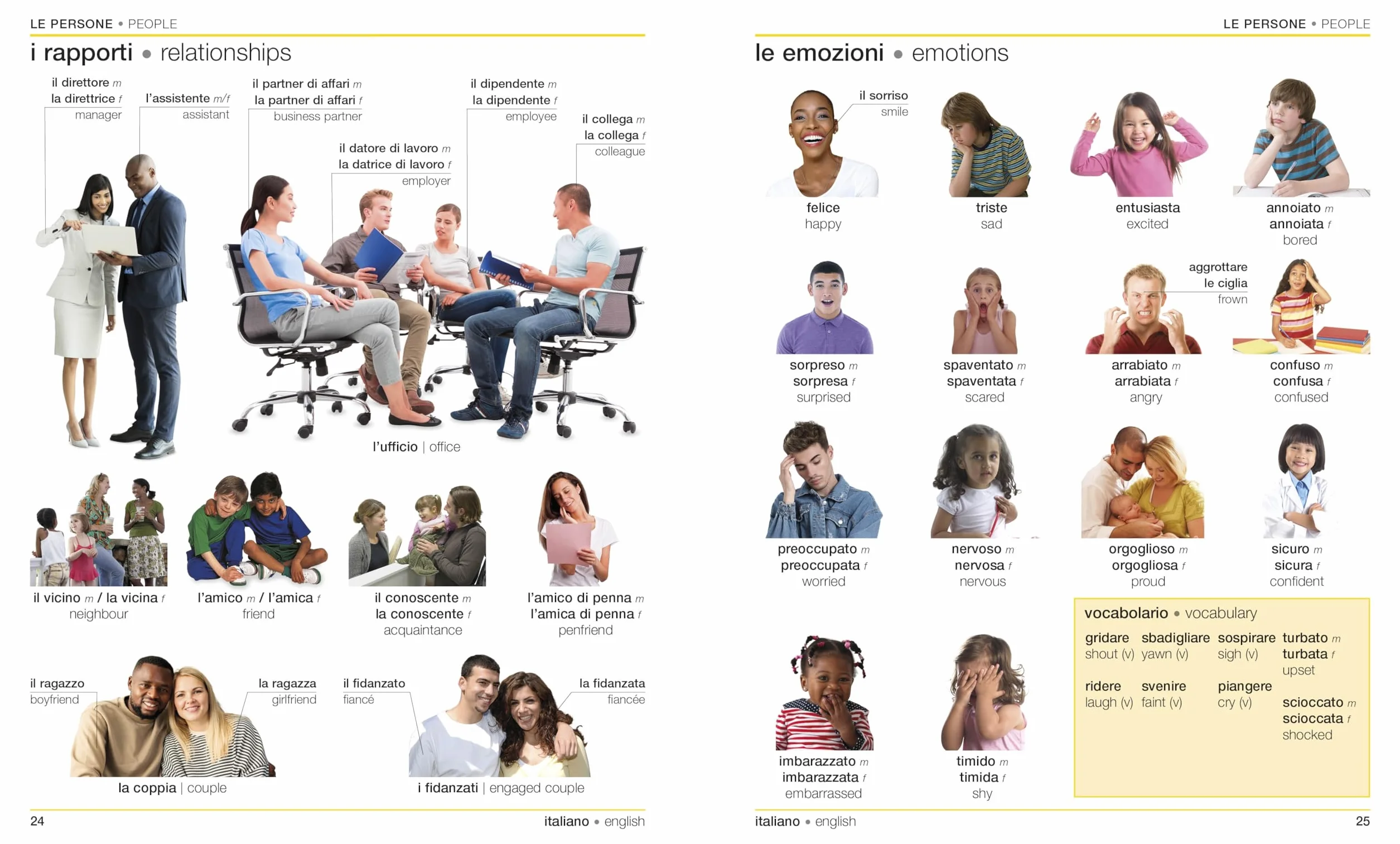 Italian English Bilingual Visual Dictionary