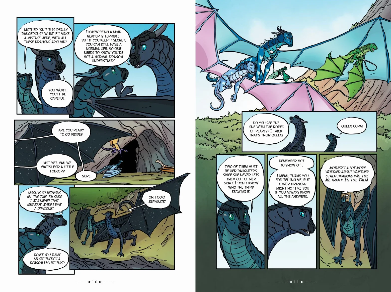 Moon Rising: A Graphic Novel (Wings of Fire Graphic Novel #6)