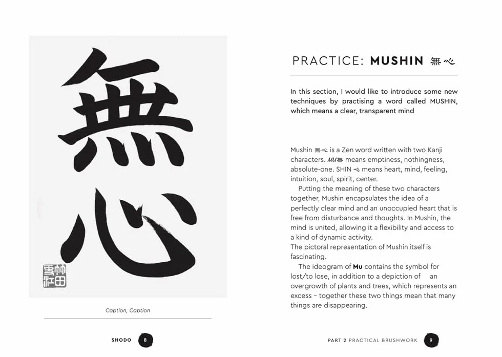Shodo: The practice of mindfulness through the ancient art of Japanese calligraphy