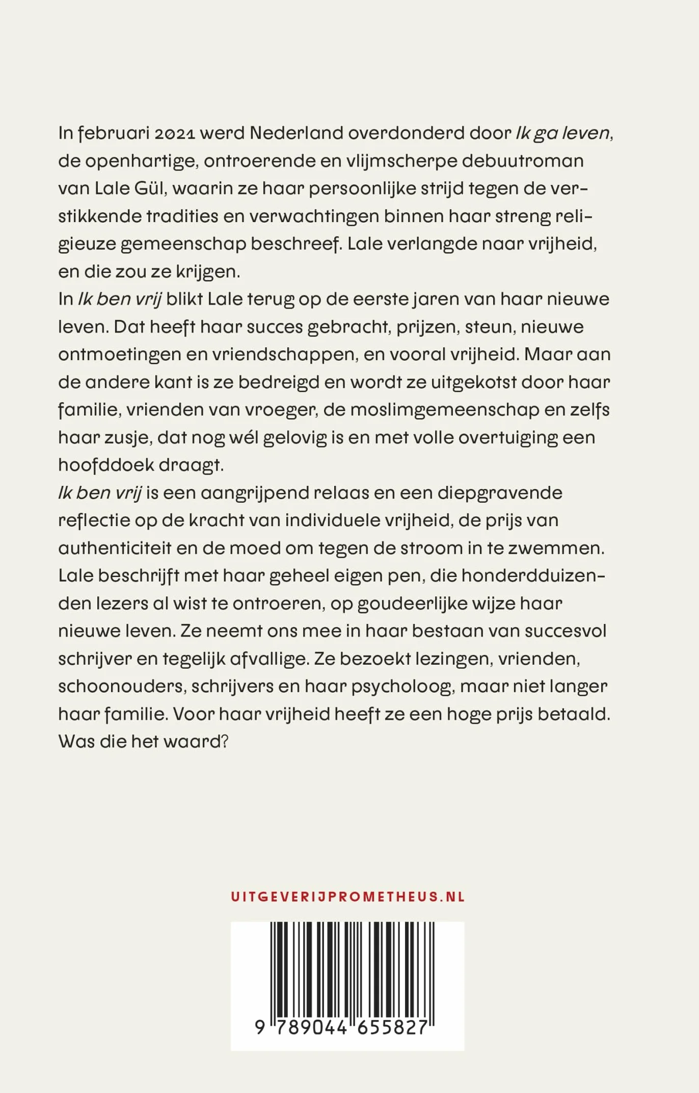 Ik ben vrij