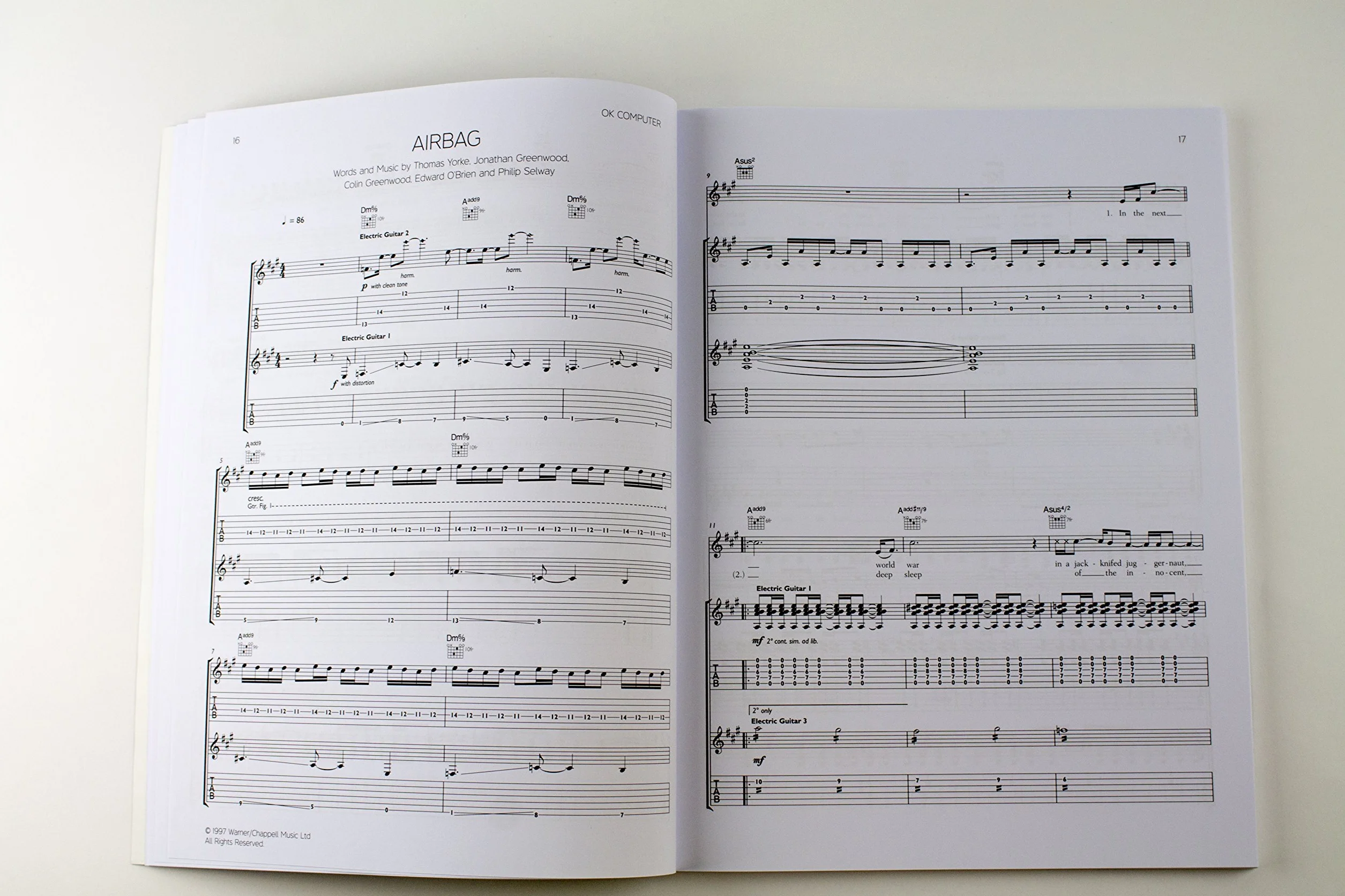 Radiohead: The Electric Guitar Songbook