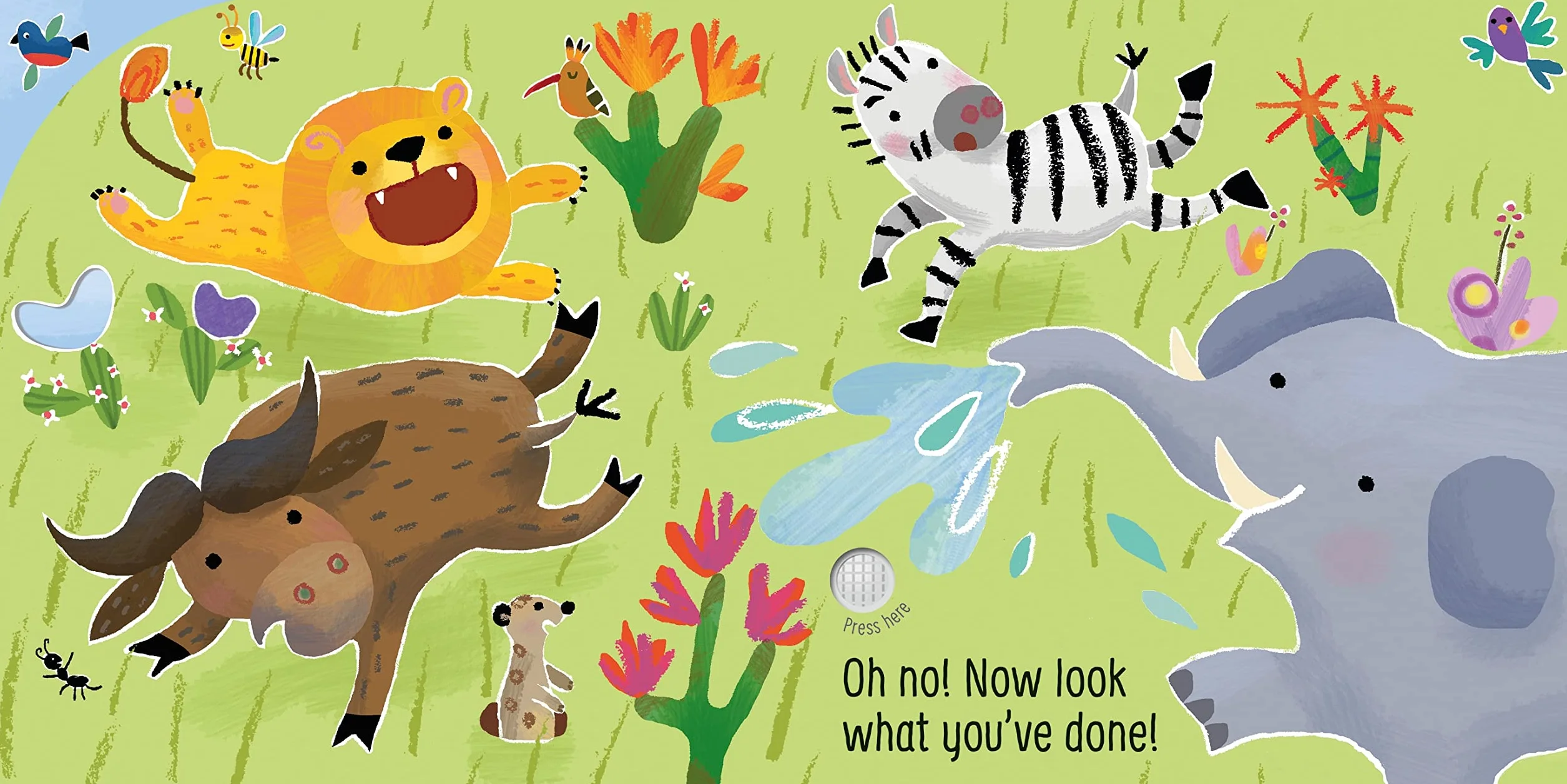Don't Tickle the Lion! (Touchy-Feely Sound Books)