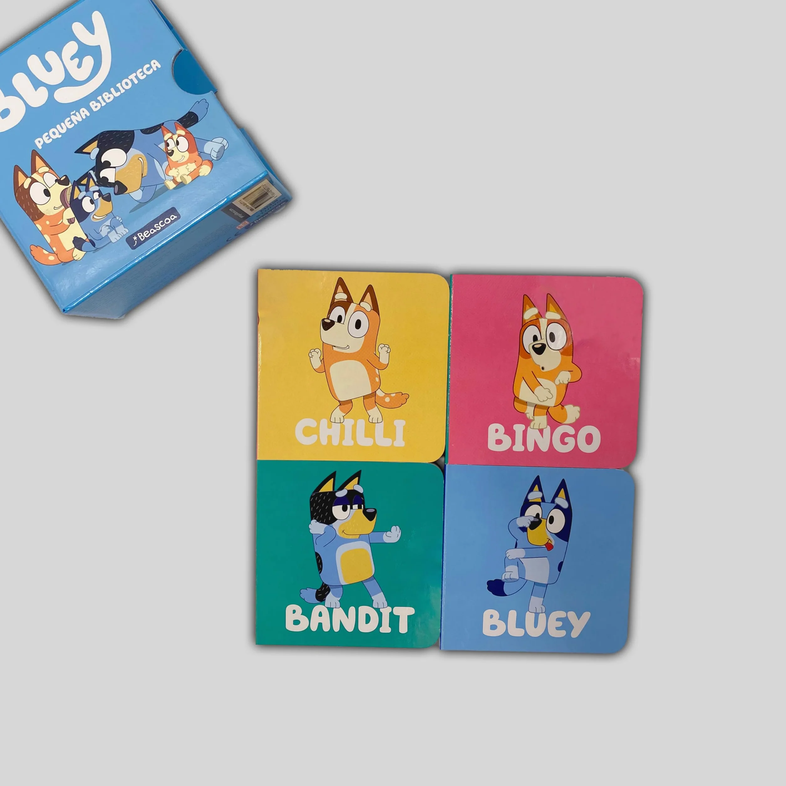 Bluey. Libro juguete - Pequeña biblioteca (edición en español)