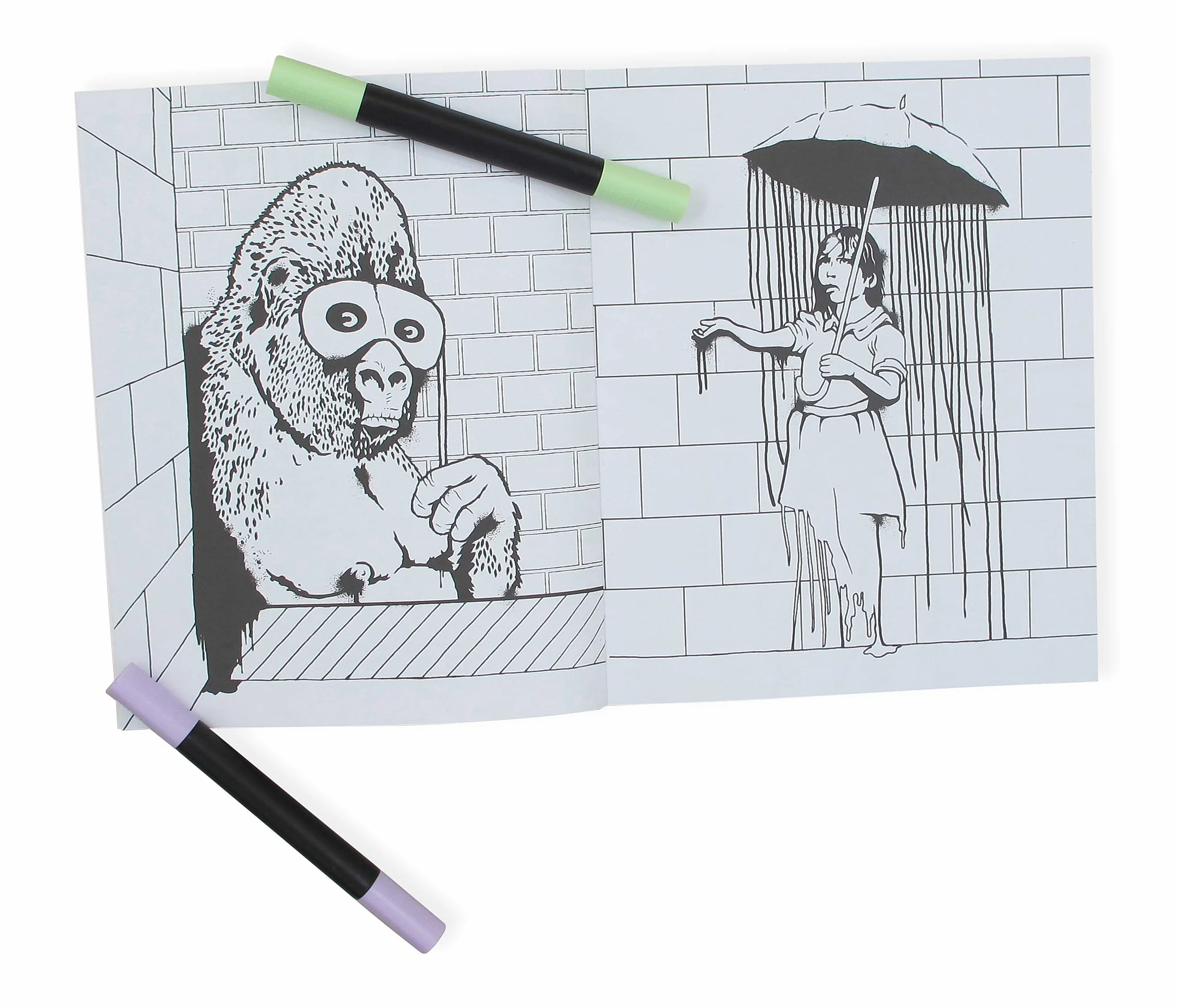 Banksy Coloring Book: Unofficial