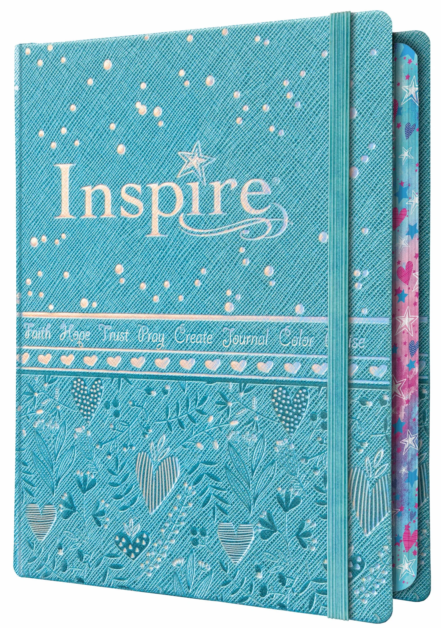 Inspire Bible for Girls NLT: New Living Translation, The Bible for Coloring & Creative Journaling
