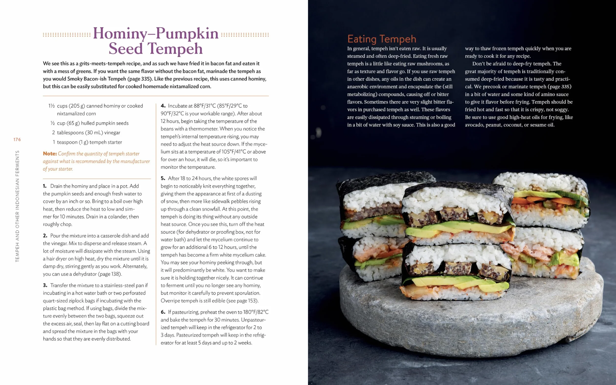 Miso, Tempeh, Natto & Other Tasty Ferments: A Step-By-Step Guide to Fermenting Grains and Beans
