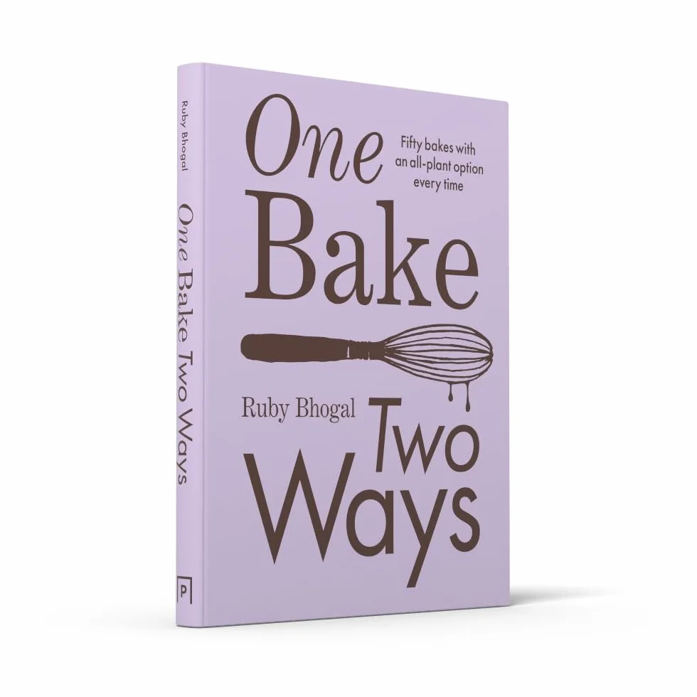 One Bake, Two Ways: The sweet home baking cookbook from GBBO finalist that includes easy simple cake and dessert vegan recipes, as seen on Channel 4’s The Great British Bake Off