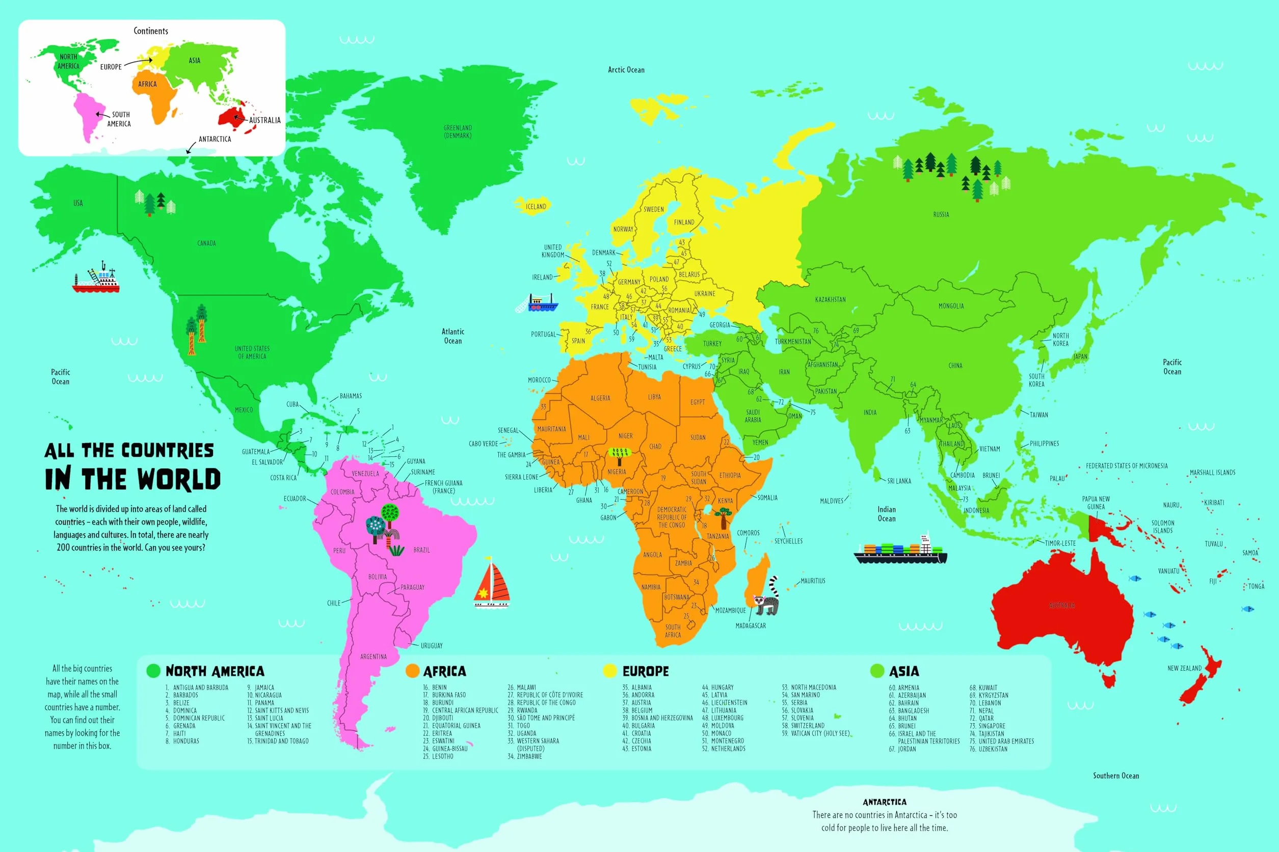 My First Lift-the-Flap World Atlas - anglais: Giant Pull Out Map | Wow Factor Facts & Surprises | Search & Find Games | Beautiful & Engaging Illustrations