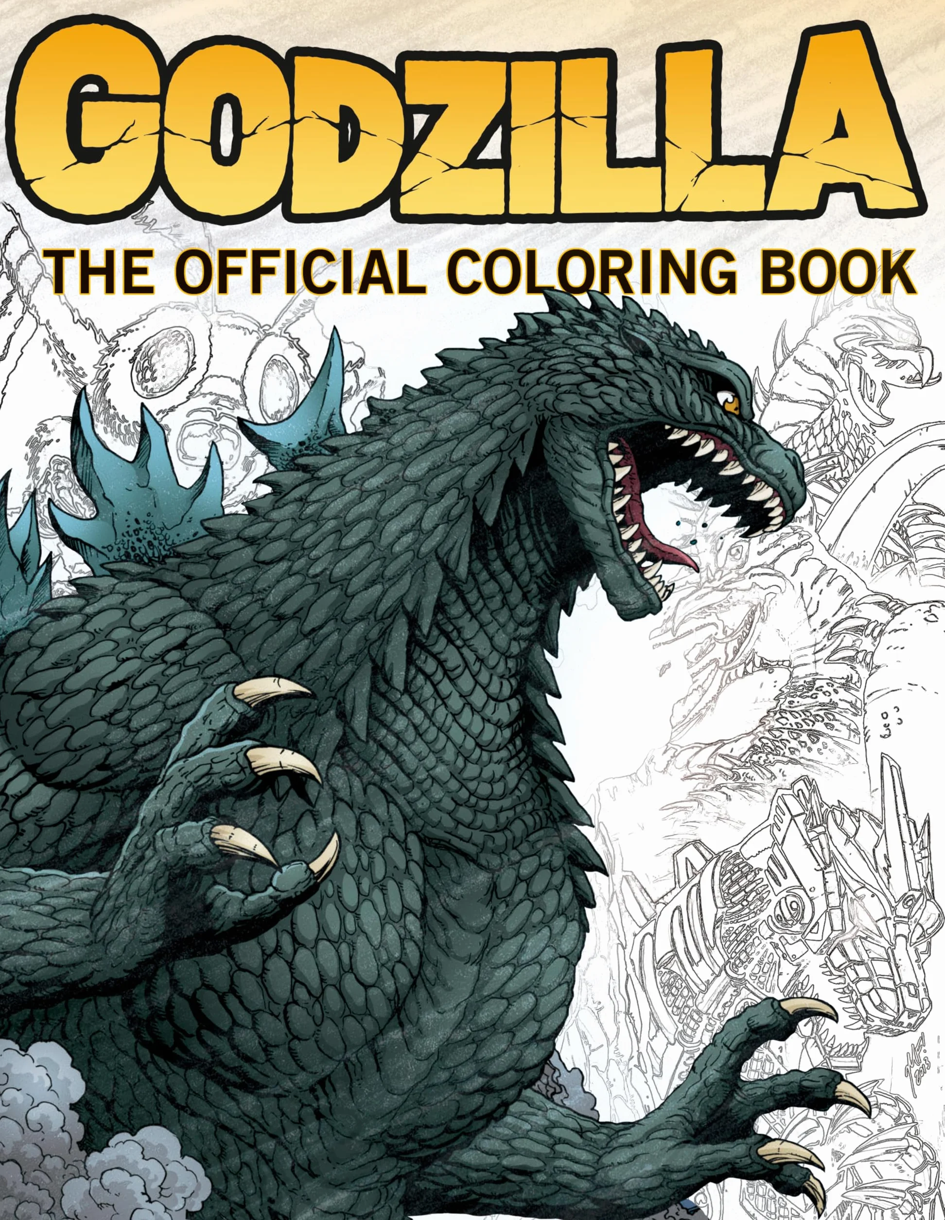 Godzilla: The Official Coloring Book