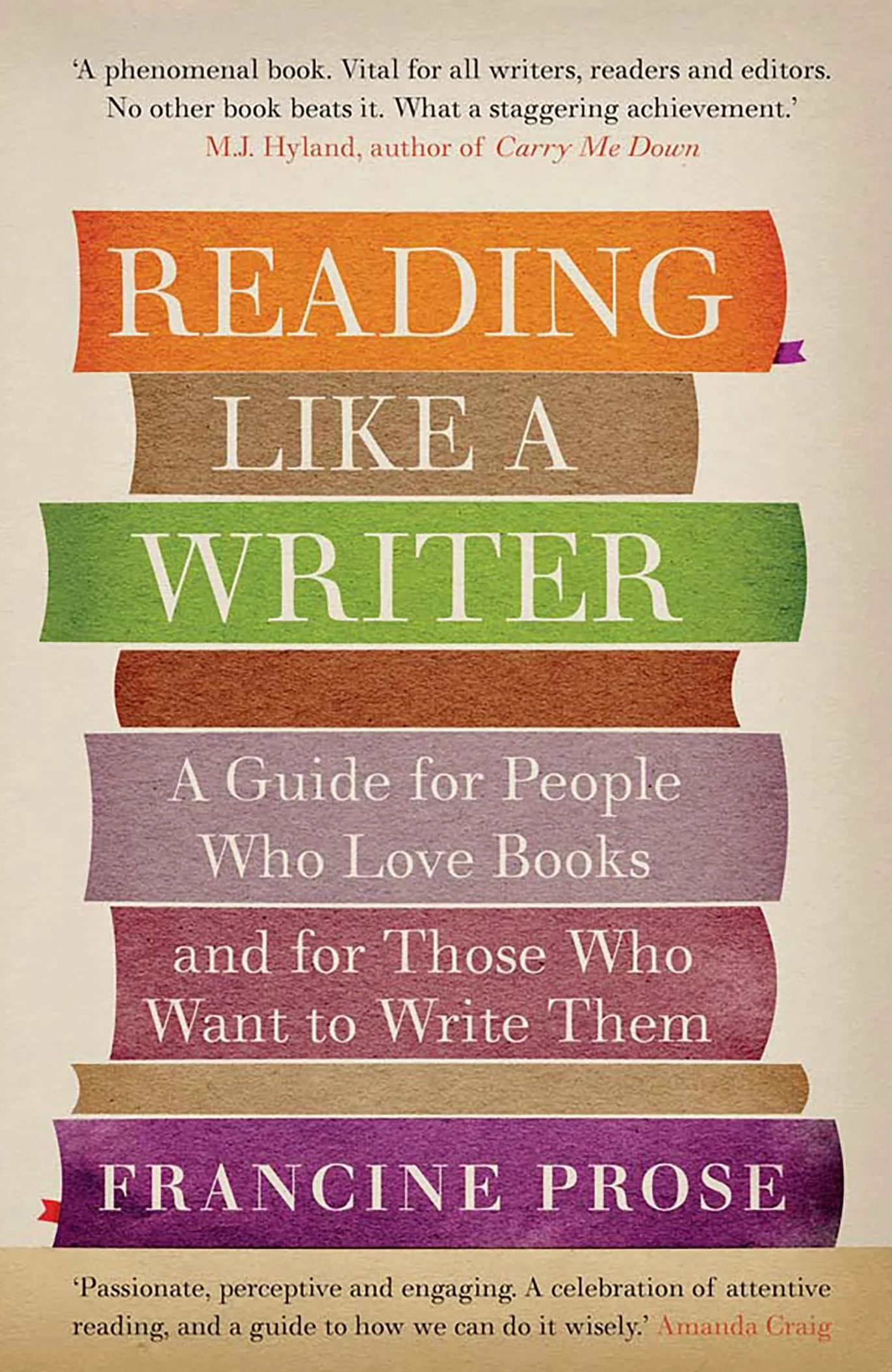 Reading Like a Writer: A Guide for People Who Love Books and for Those Who Want to Write Them
