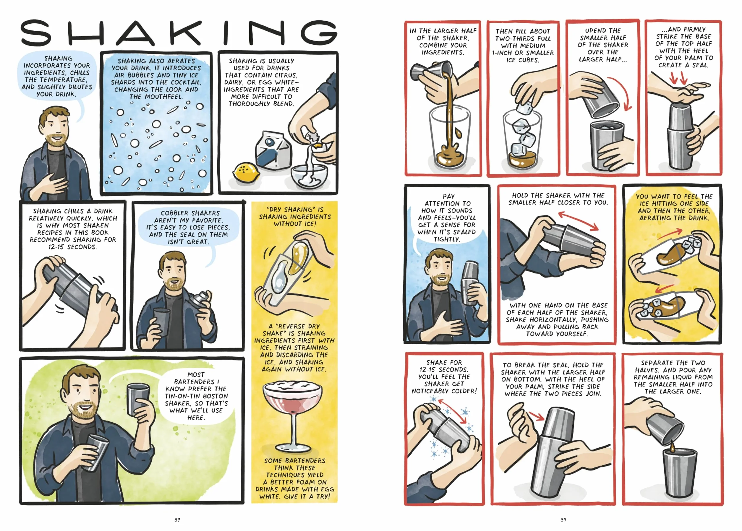 Let's Make Cocktails!: A Comic Book Cocktail Book