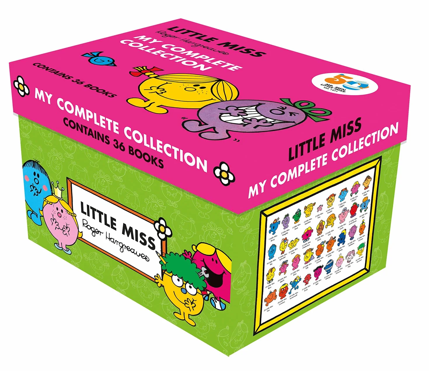 Little Miss: My Complete Collection Box Set: The Brilliantly Funny Classic Children’s illustrated Series