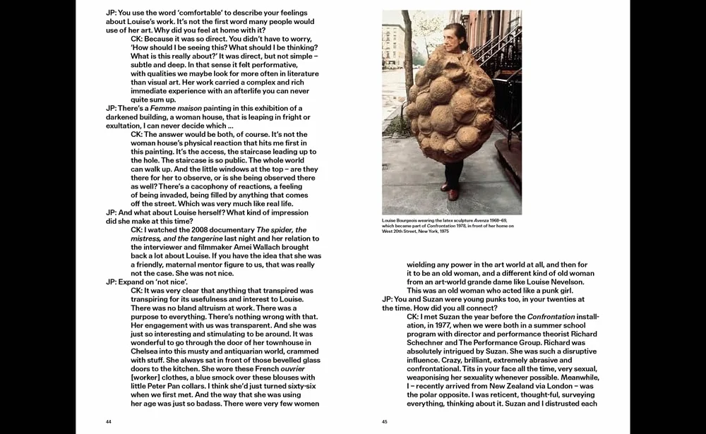 Louise Bourgeois : Has the day invaded the night or has the night invaded the day? /anglais