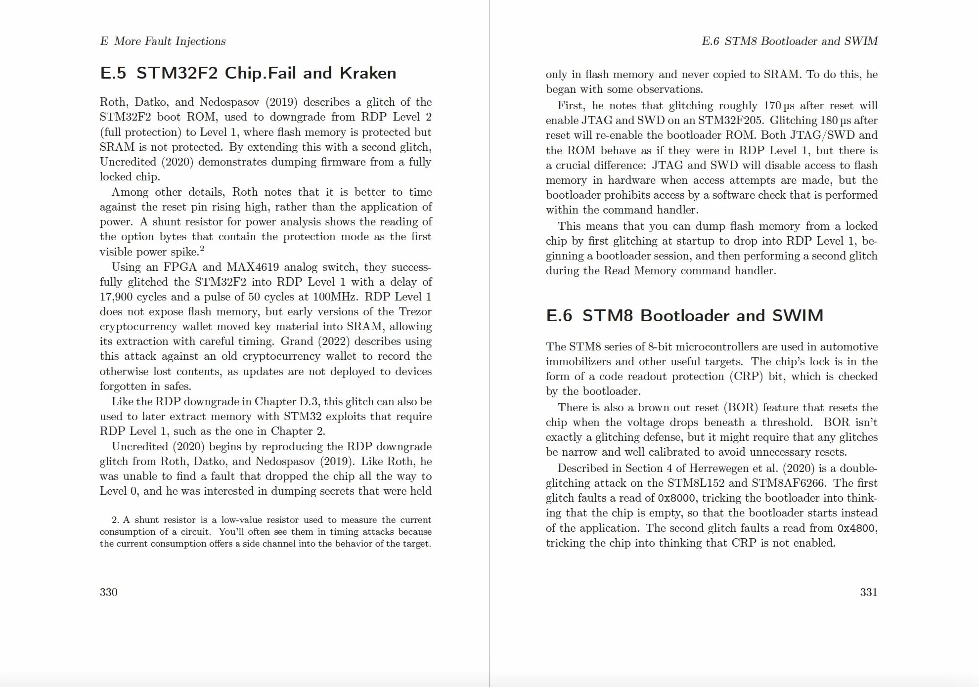 Microcontroller Exploits