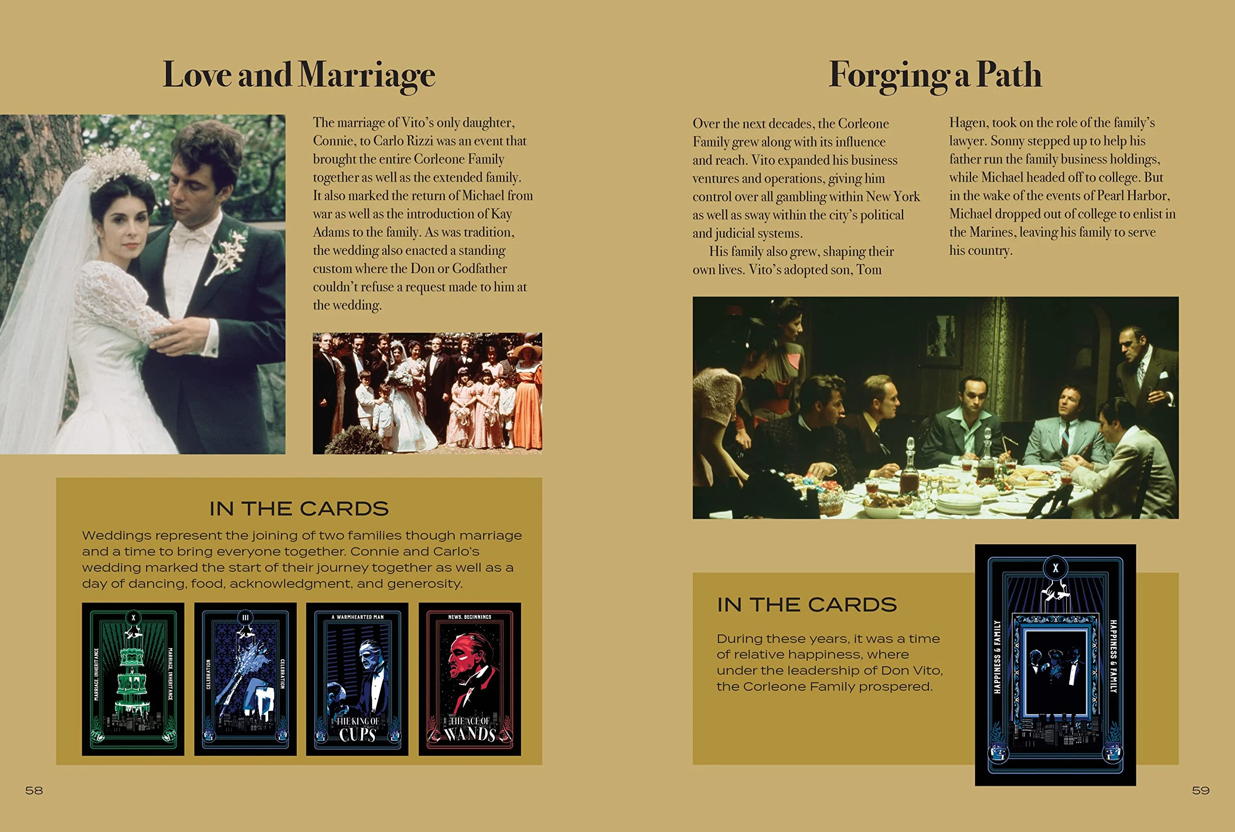 The Godfather Tarot: Includes: A 78-card Tarot Deck and a Book on the Corleone Family and its History