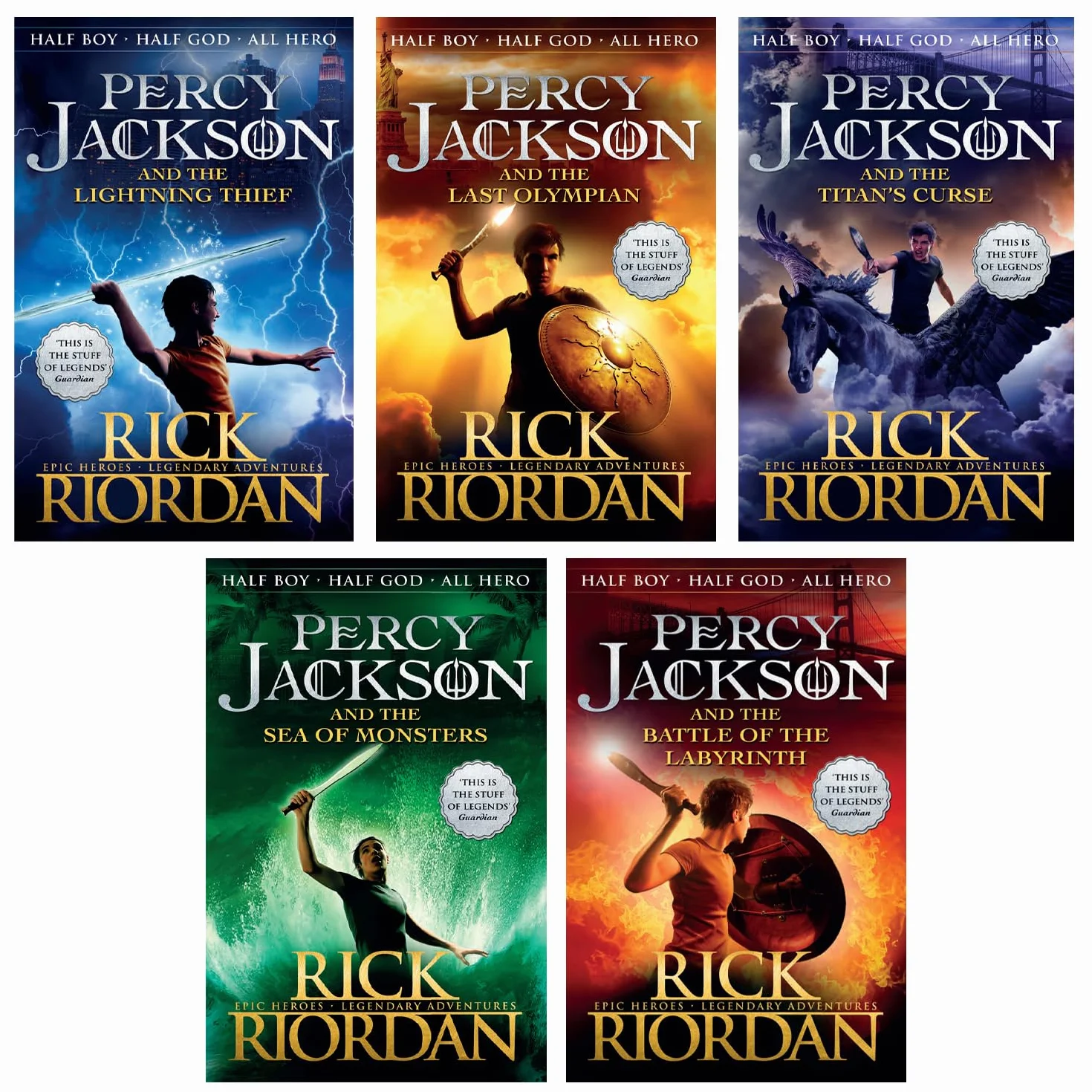 Penguin Random House Percy Jackson: Complete Series: Ultimate collection