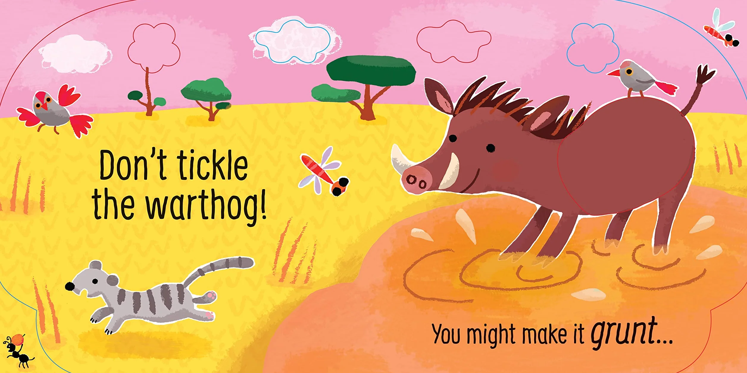 Don't Tickle the Monkey! (Touchy-feely sound books)