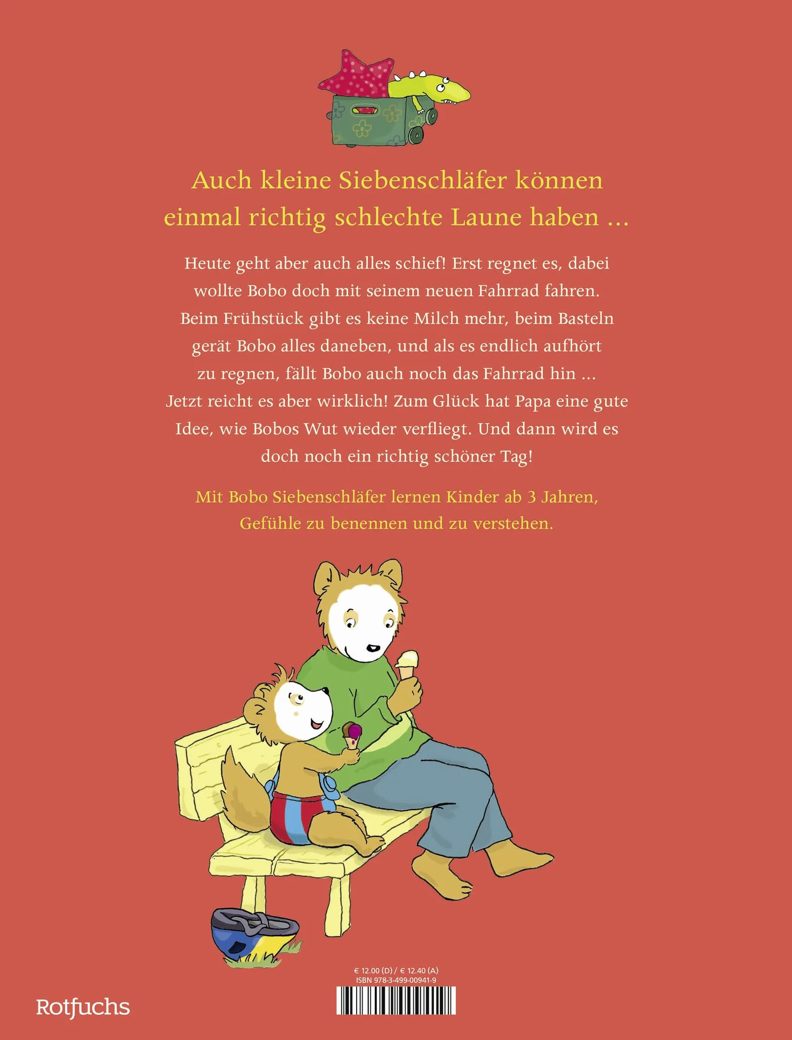 Bobo ist stinksauer: Bilderbuch über Gefühle ab 3 Jahre: 2