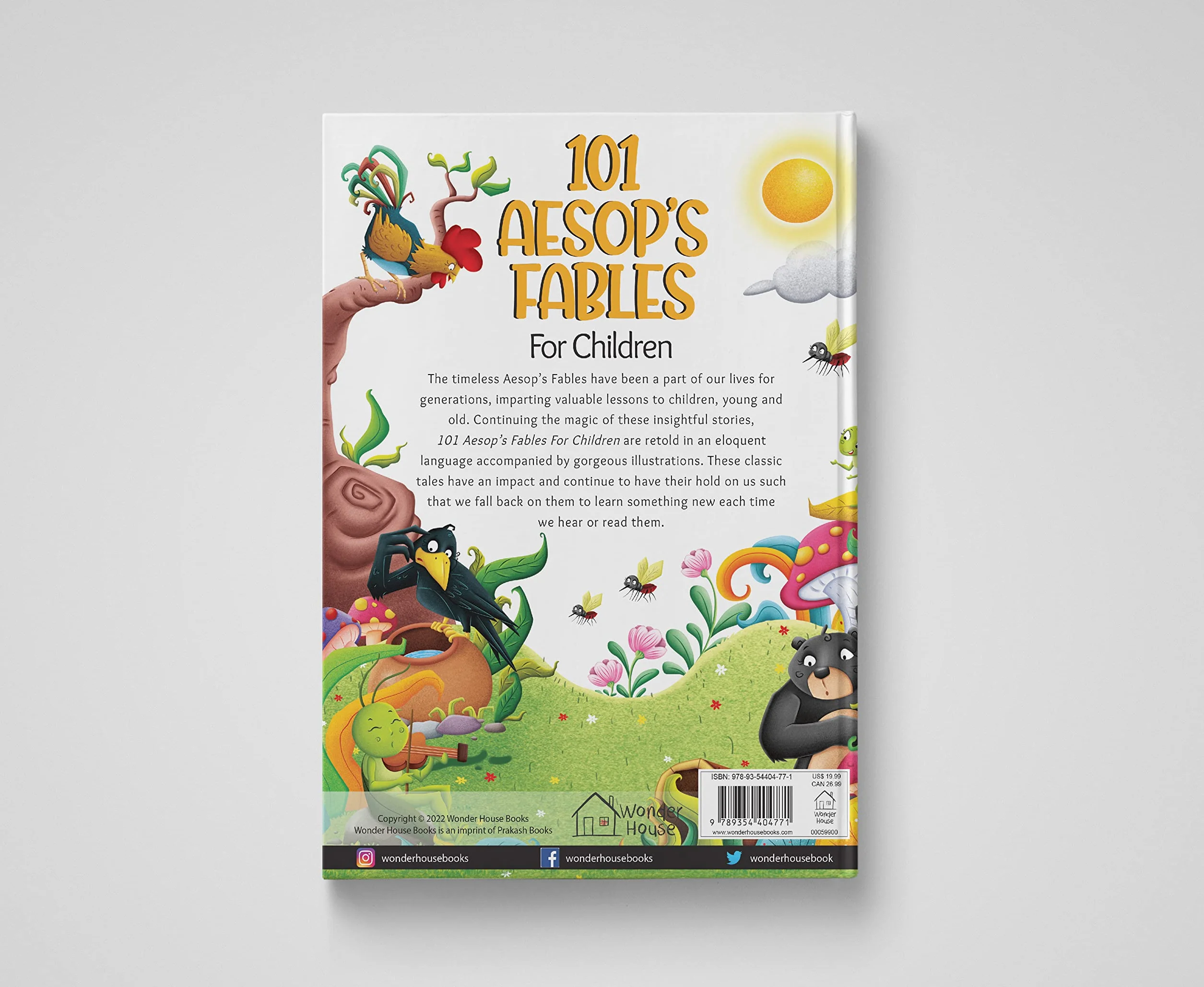 5 Minutes Read Aloud: 101 Aesop's Fables for Children