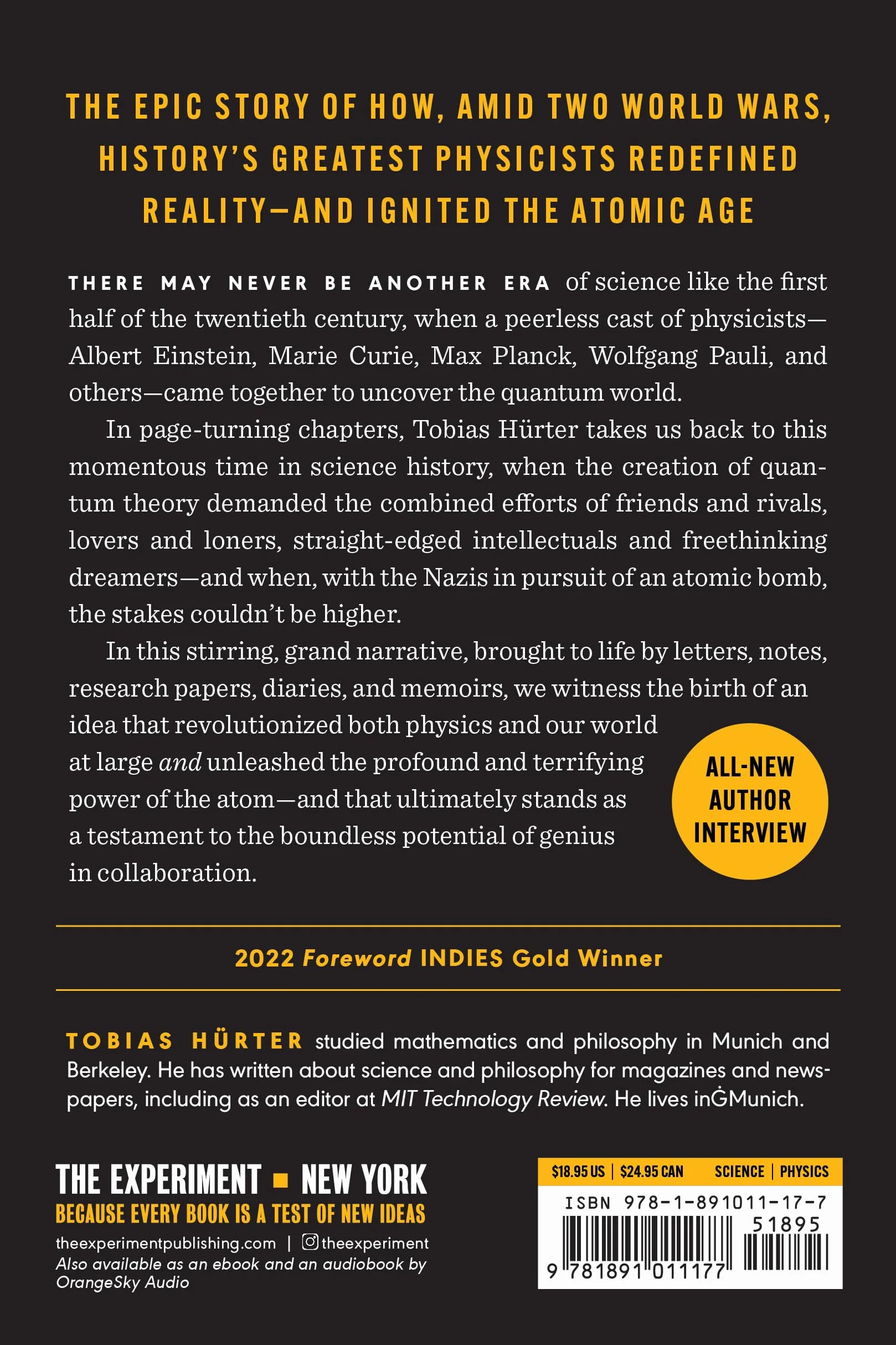 Too Big for a Single Mind: How the Greatest Generation of Physicists Uncovered the Quantum World