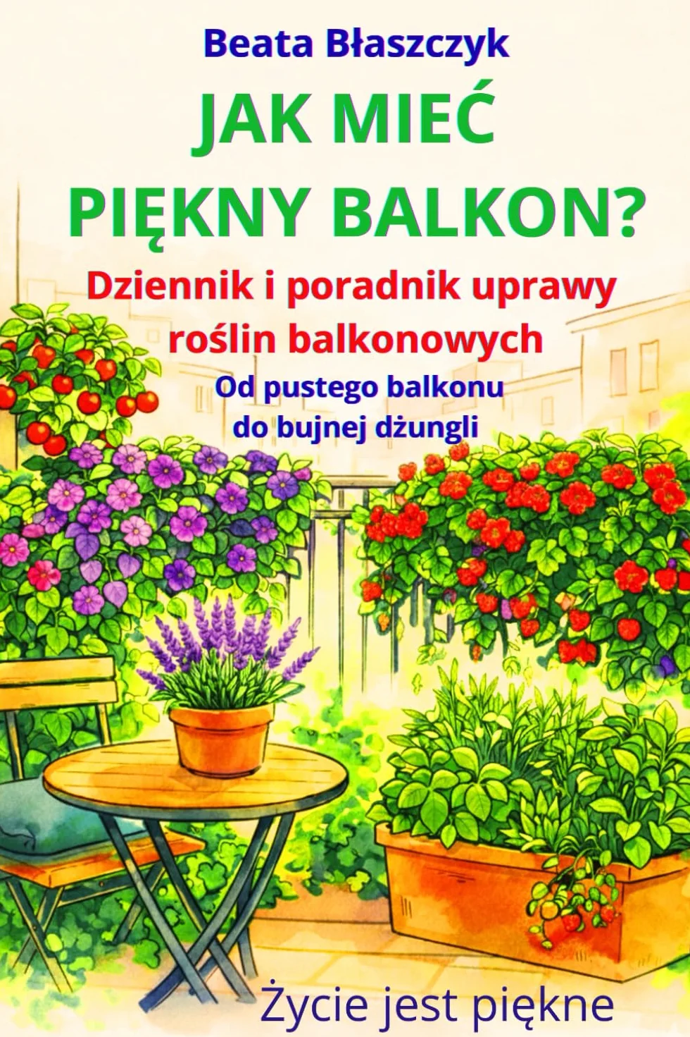 JAK MIEĆ PIĘKNY BALKON? Dziennik i poradnik uprawy roślin balkonowych. Od pustego balkonu do bujnej dżungli.