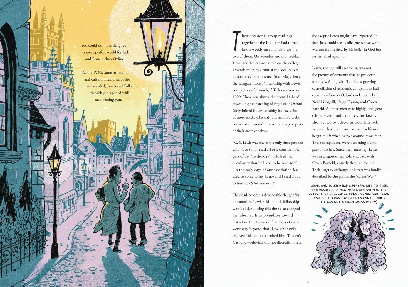 The Mythmakers: The Remarkable Fellowship of C.S. Lewis & J.R.R. Tolkien (a Graphic Novel)