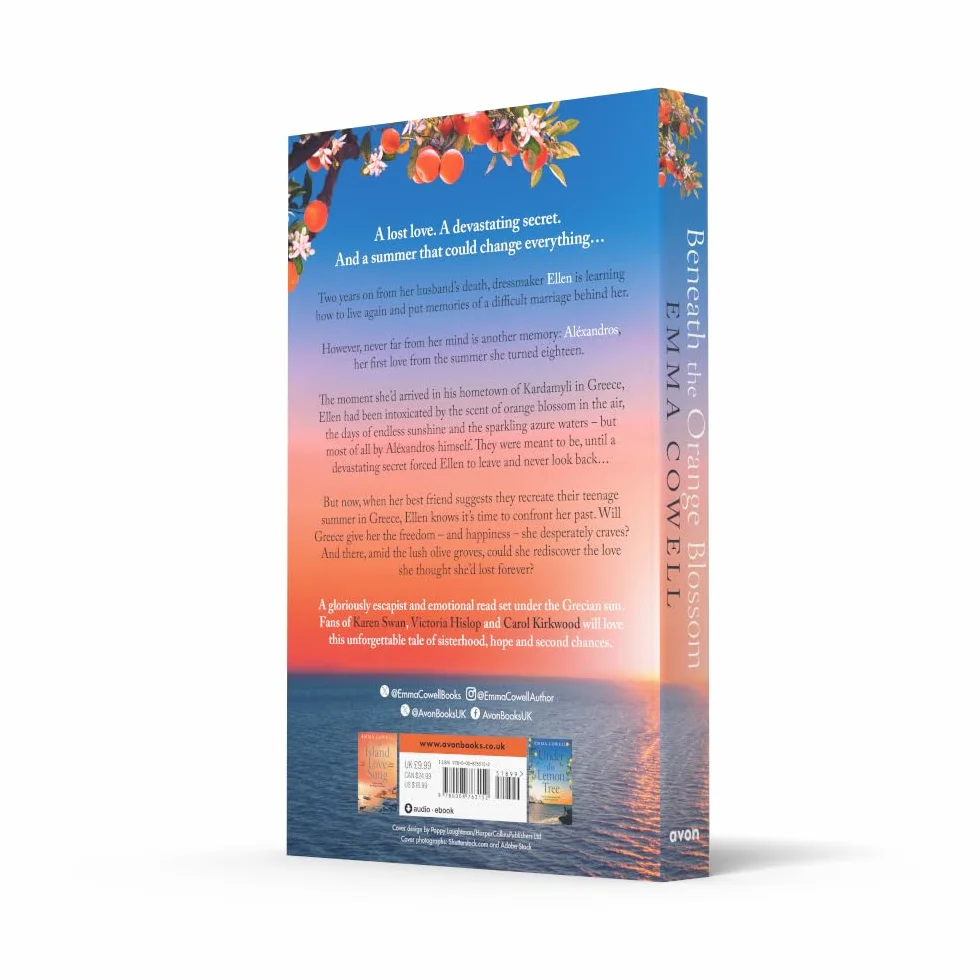 Beneath the Orange Blossom: Spend summer in Greece in this gloriously escapist, romantic read, BRAND NEW for 2026 and perfect for fans of Karen Swan and Carol Kirkwood