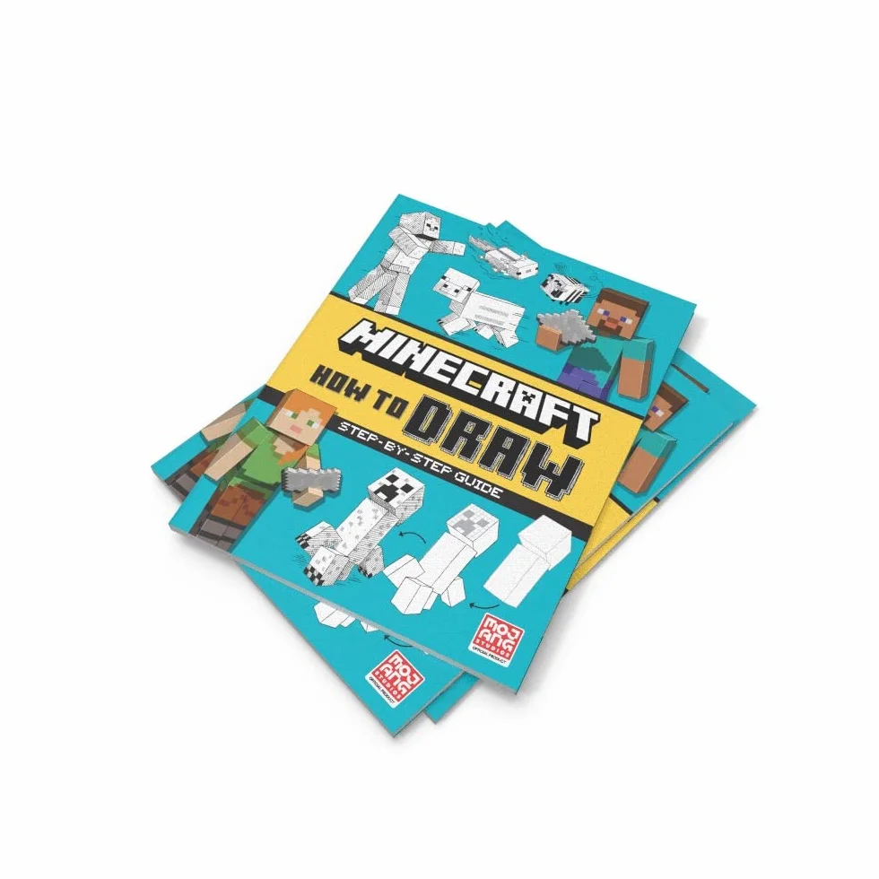 Minecraft How to Draw: An official Minecraft drawing book, fully illustrated with spaces to draw on the page – perfect for arty kids and gamers!