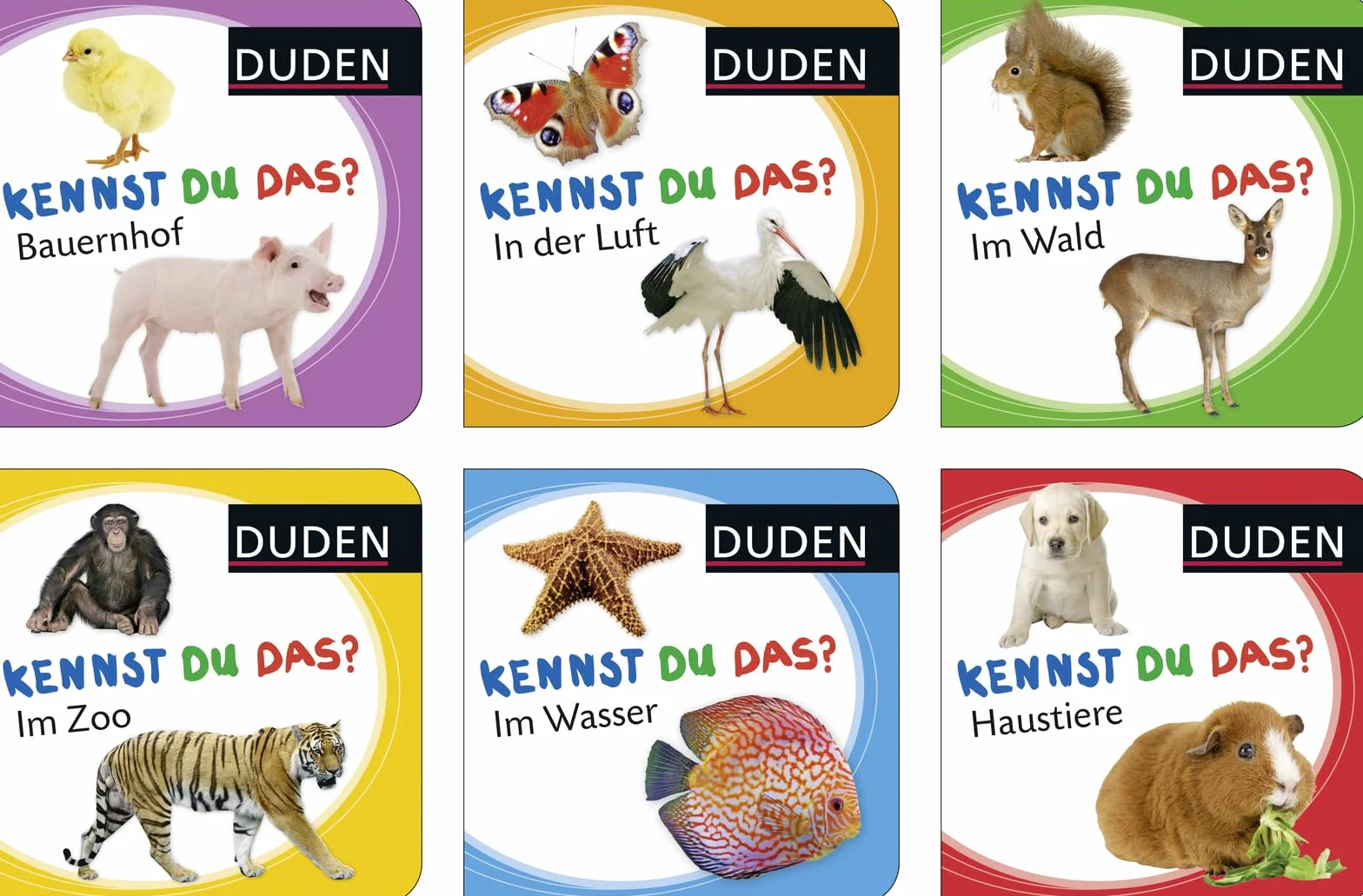 Kennst du das? Meine kleine Tierwelt (Würfel): ab 12 Monaten: 13