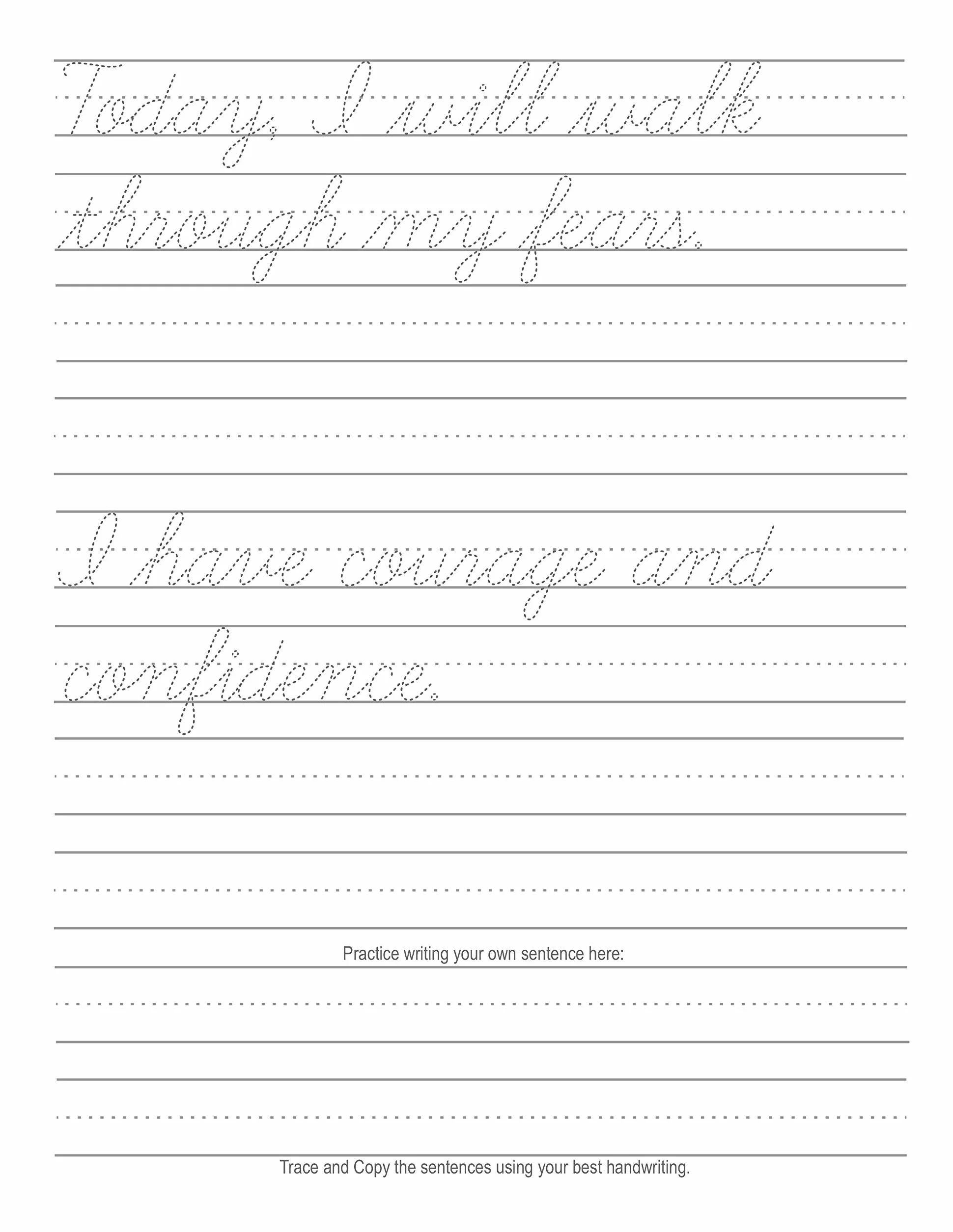 Cursive Handwriting Workbook for Teens: A cursive writing practice workbook for young adults and teens: 2