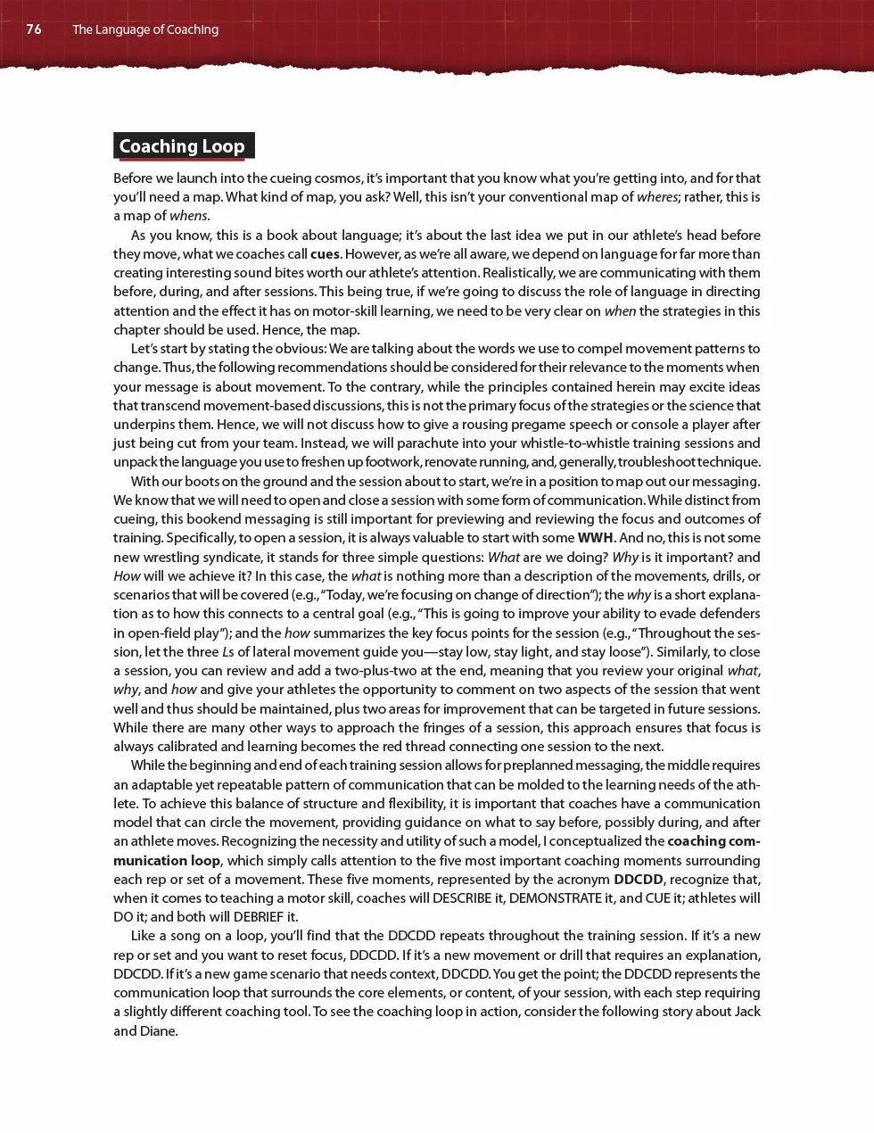 The Language of Coaching: The Art & Science of Teaching Movement