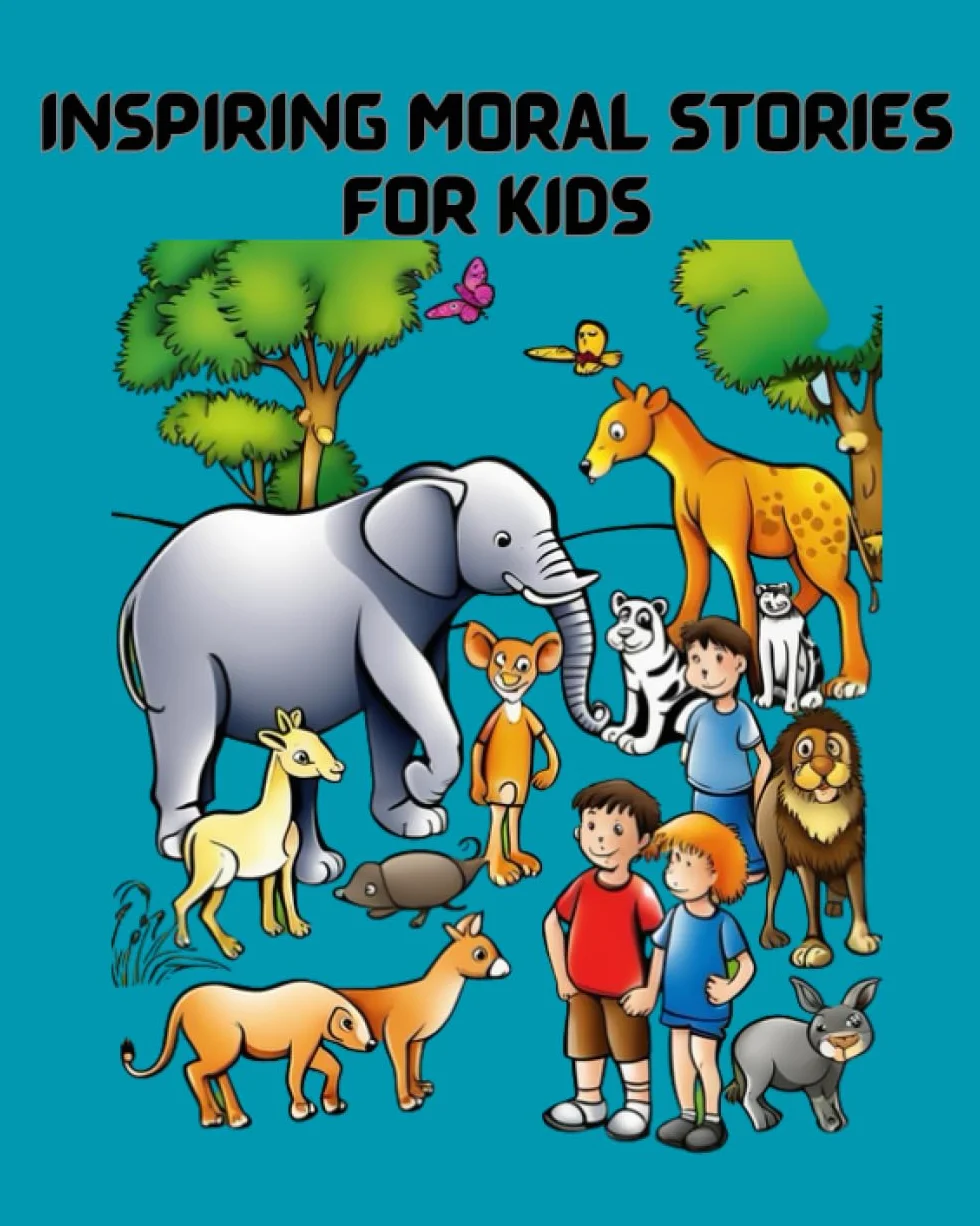 Inspiring Moral Story Books for Kids (Illustrated) - English Short Stories with Colourful Pictures - Bedtime Children Story Book - 4 Years to 10 Years Old Children