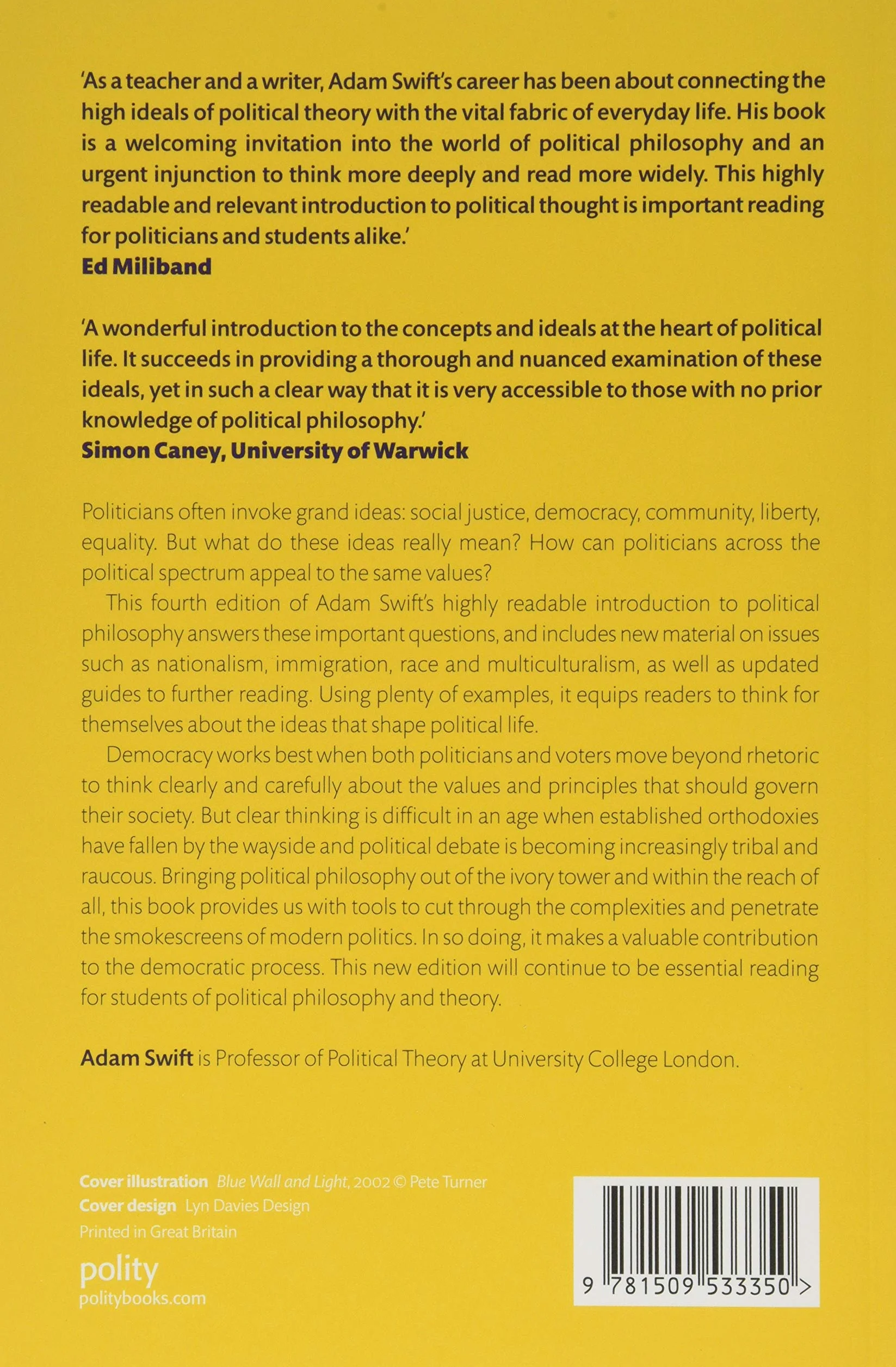 Political Philosophy: A Beginners' Guide for Students and Politicians