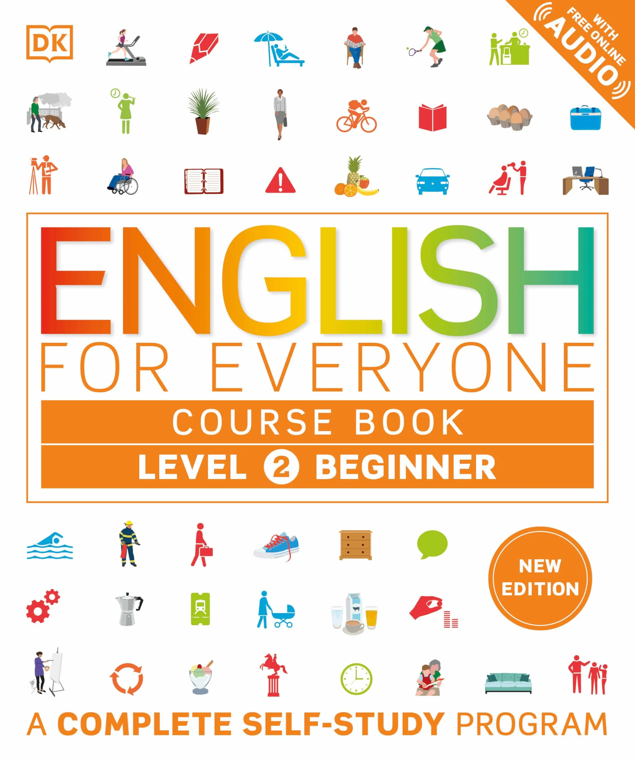 English for Everyone Course Book Level 2 Beginner: A Complete Self-Study Program