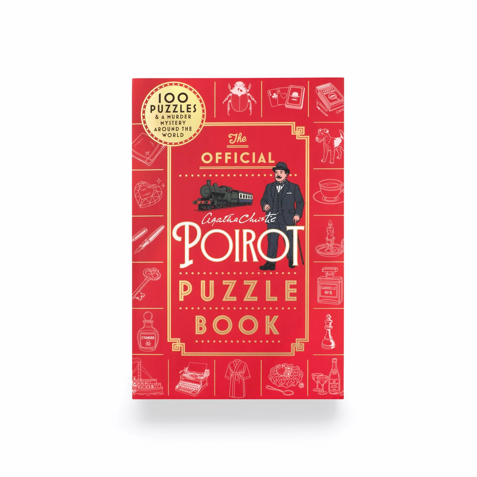 The Official Poirot Puzzle Book: Put Your Little Grey Cells to the Ultimate Test This Christmas
