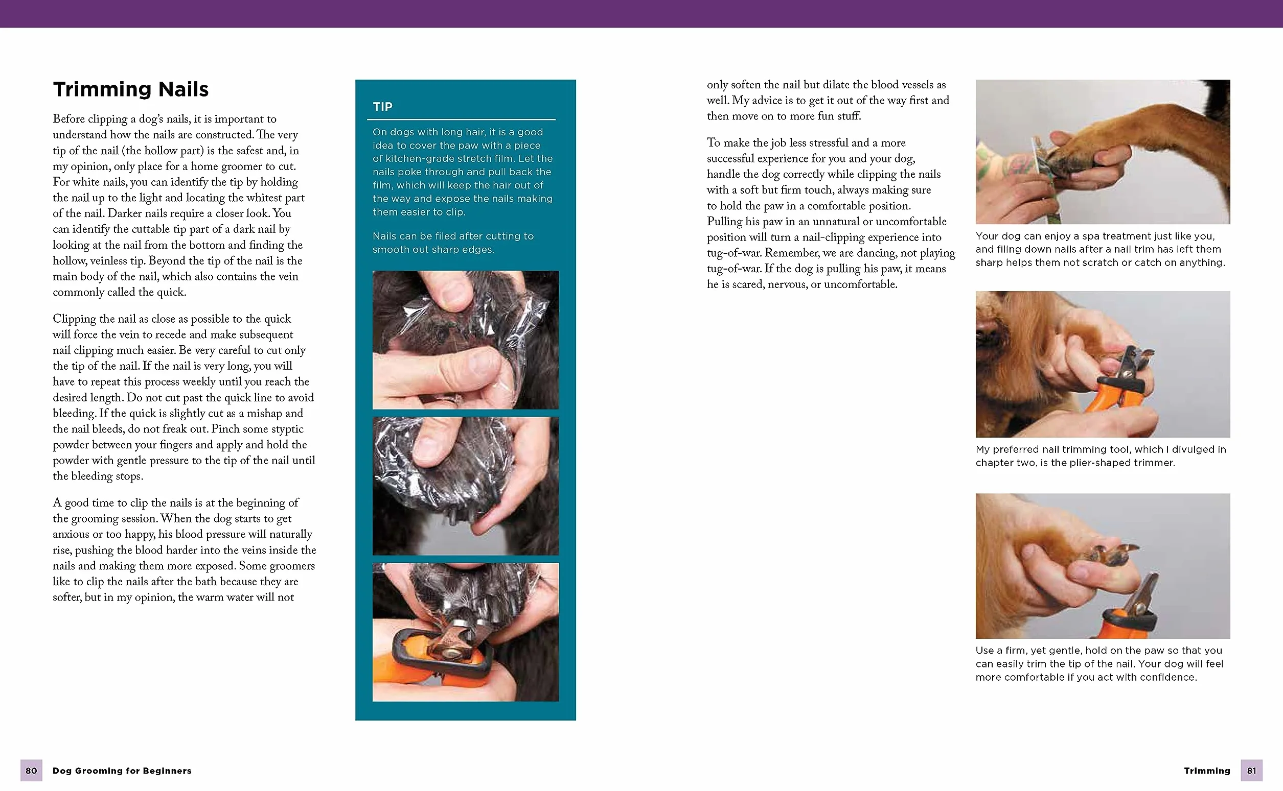 Dog Grooming for Beginners: Simple Techniques for Washing, Trimming, Cleaning & Clipping All Breeds of Dogs