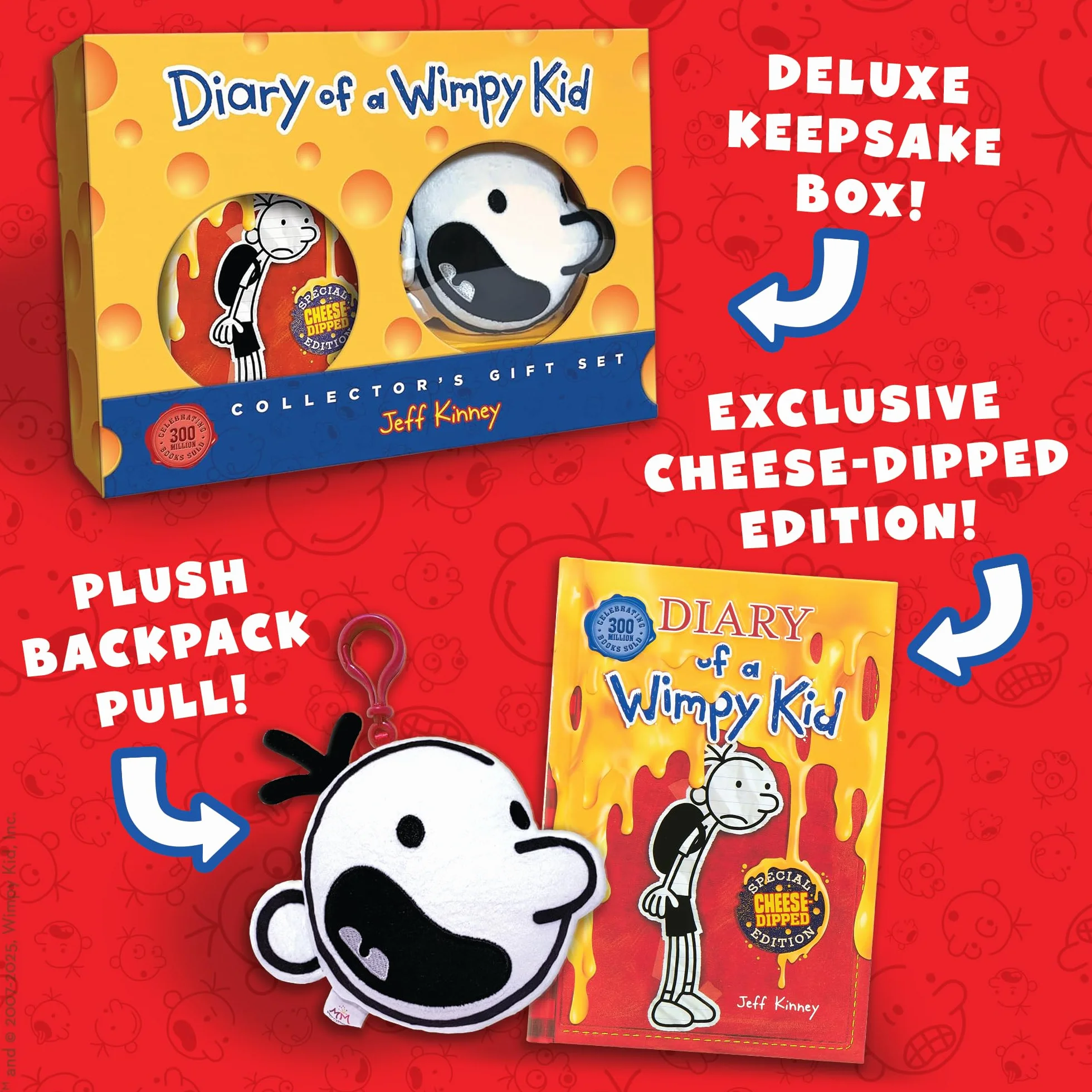 Diary of a Wimpy Kid Collector's Gift Set: Exclusive Book and Plush