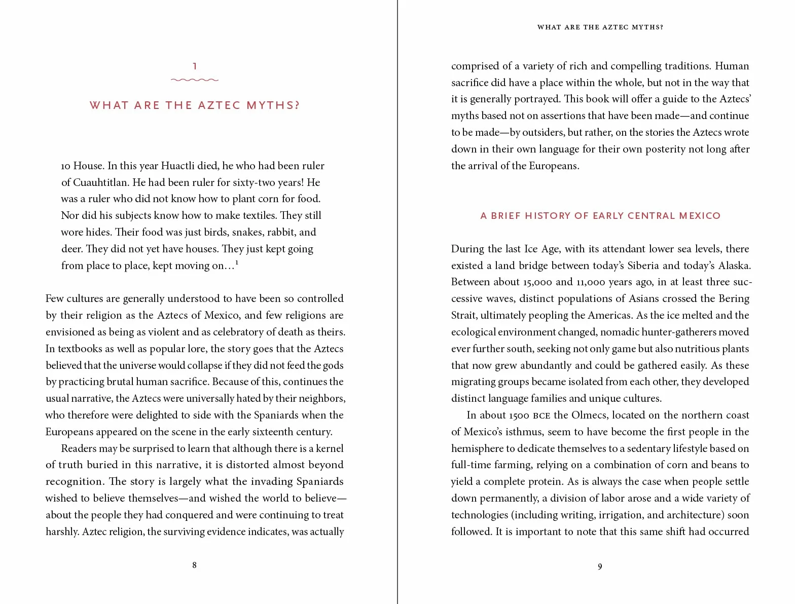 The Aztec Myths: A Guide to the Ancient Stories and Legends /anglais: 6