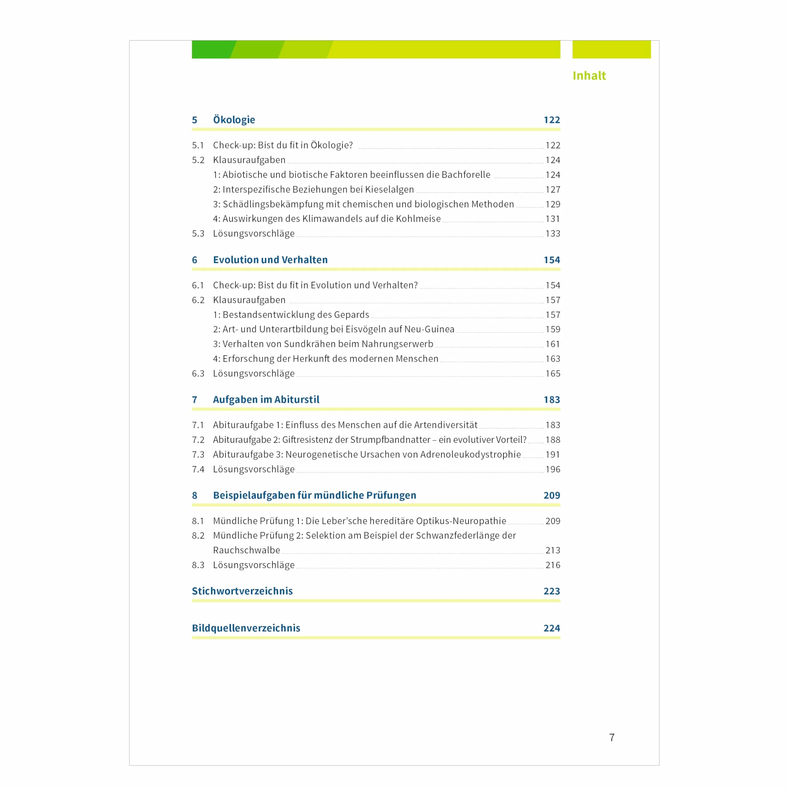 Fit fürs Abi. Klausur-Training Biologie