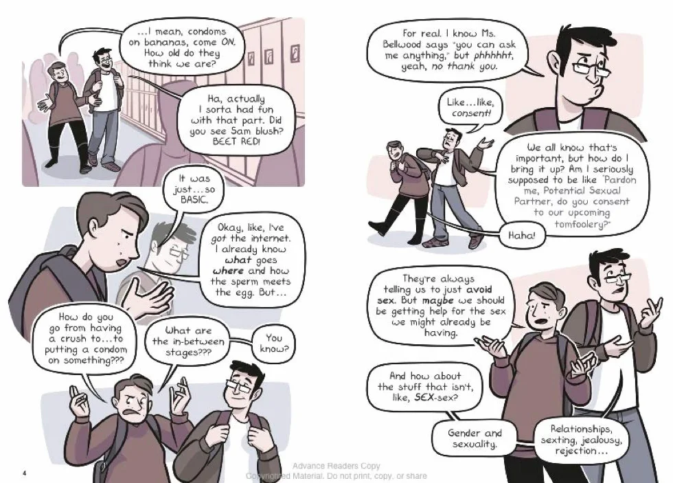 Let's Talk About It: The Teen's Guide to Sex, Relationships, and Being a Human (A Graphic Novel)