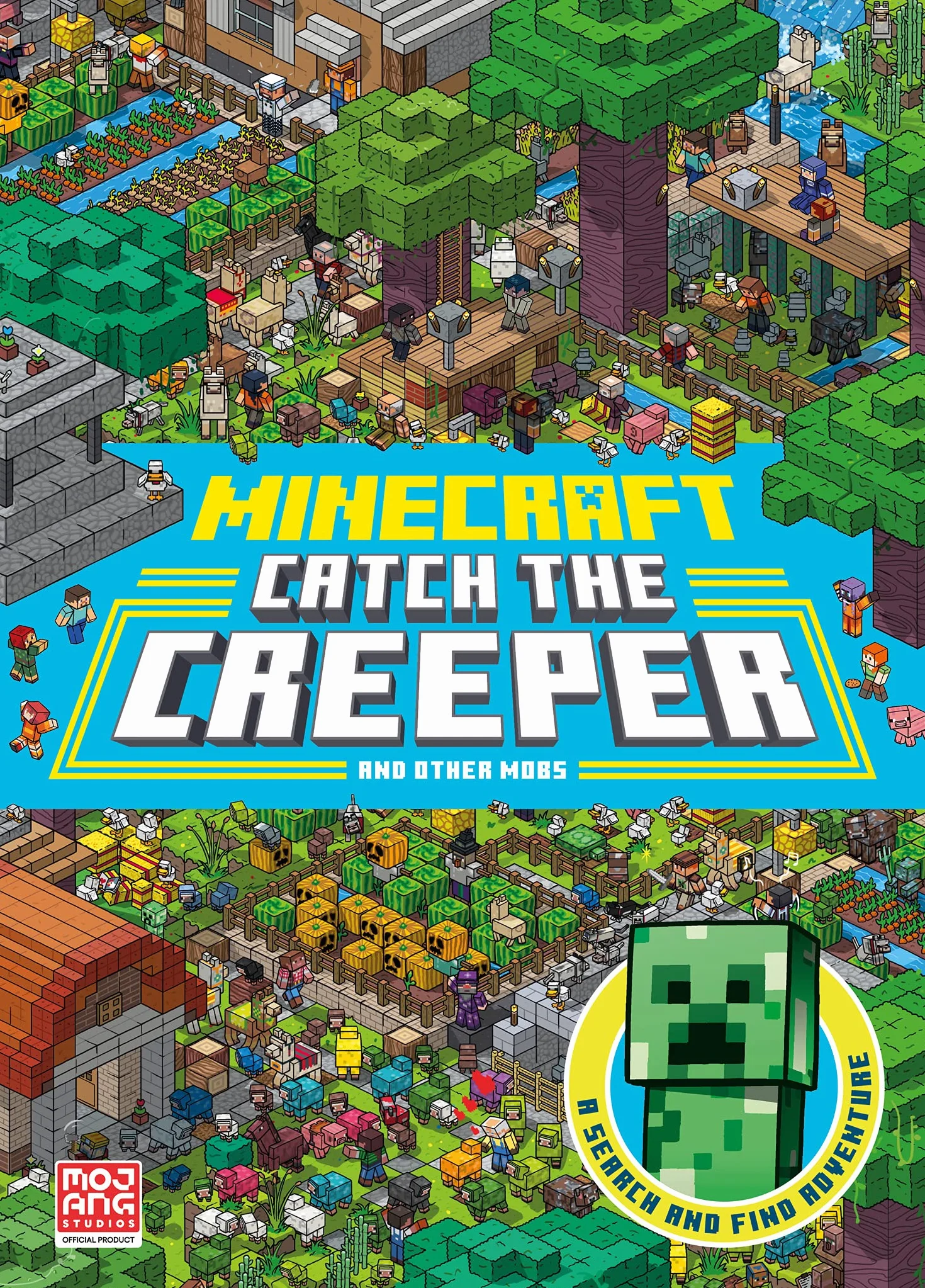 Minecraft Catch the Creeper and Other Mobs: Search for your favourite mobs in this official Minecraft Search and Find book! Perfect for kids into video games.