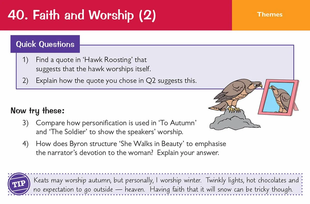 GCSE English WJEC Eduqas Poetry Anthology Revision Question Cards (For exams in 2026)